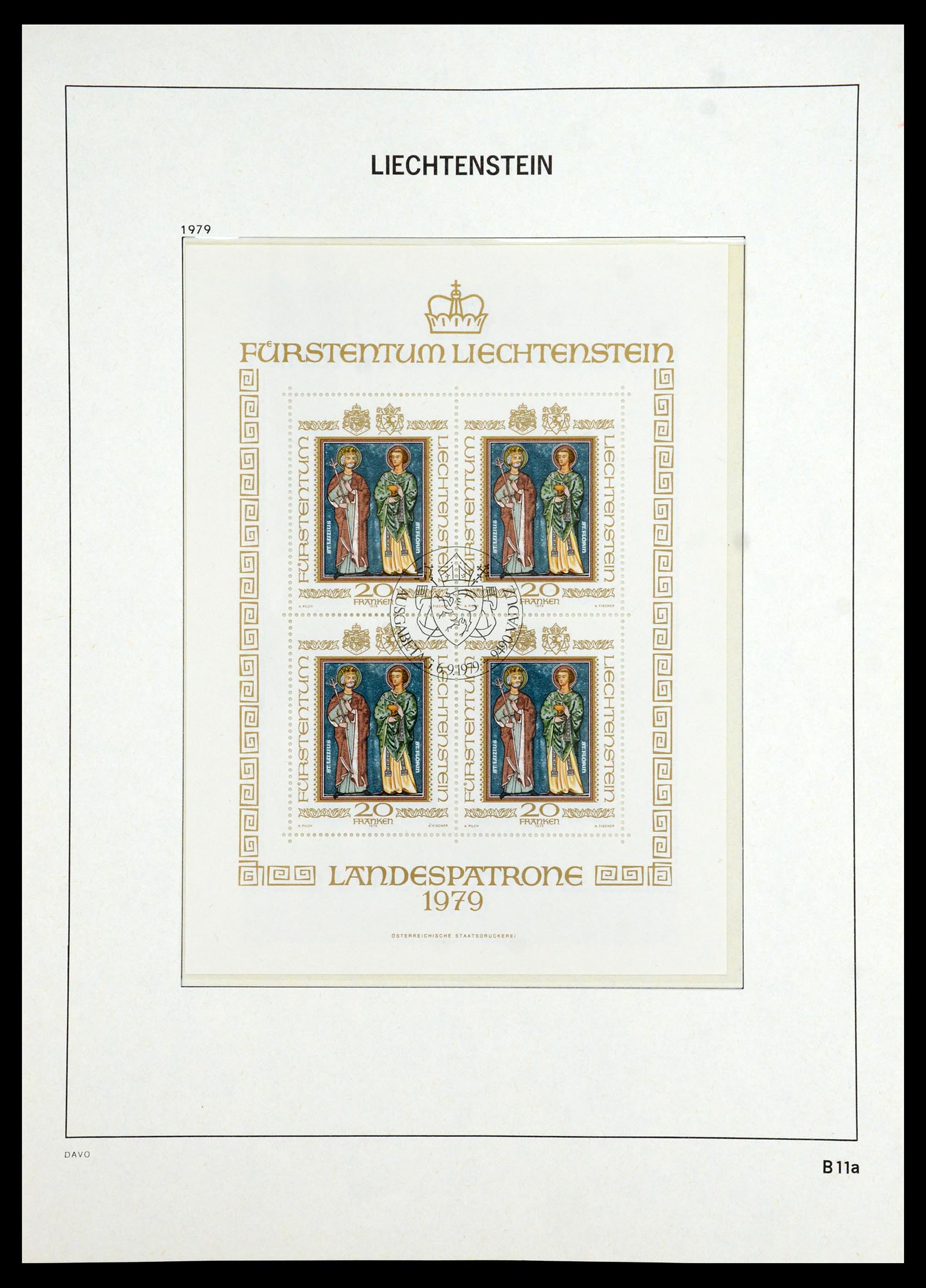 35896 095 - Stamp Collection 35896 Liechtenstein 1912-1990.