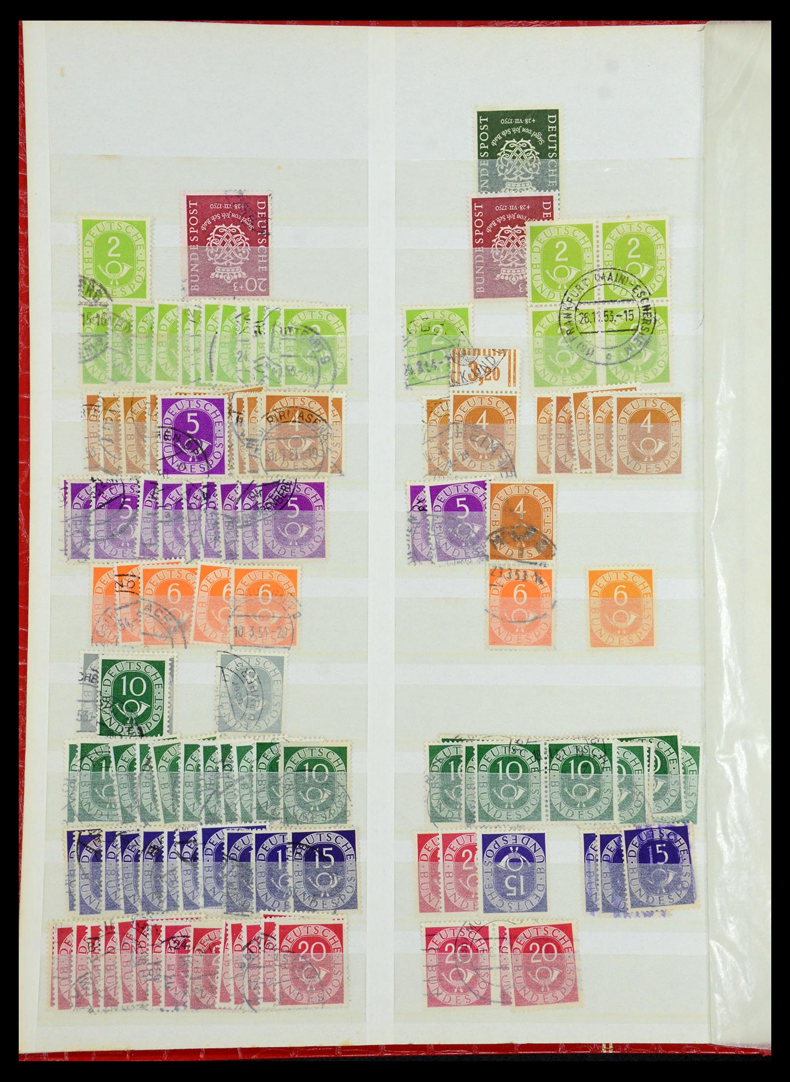 35899 002 - Postzegelverzameling 35899 Bundespost 1949-1985.