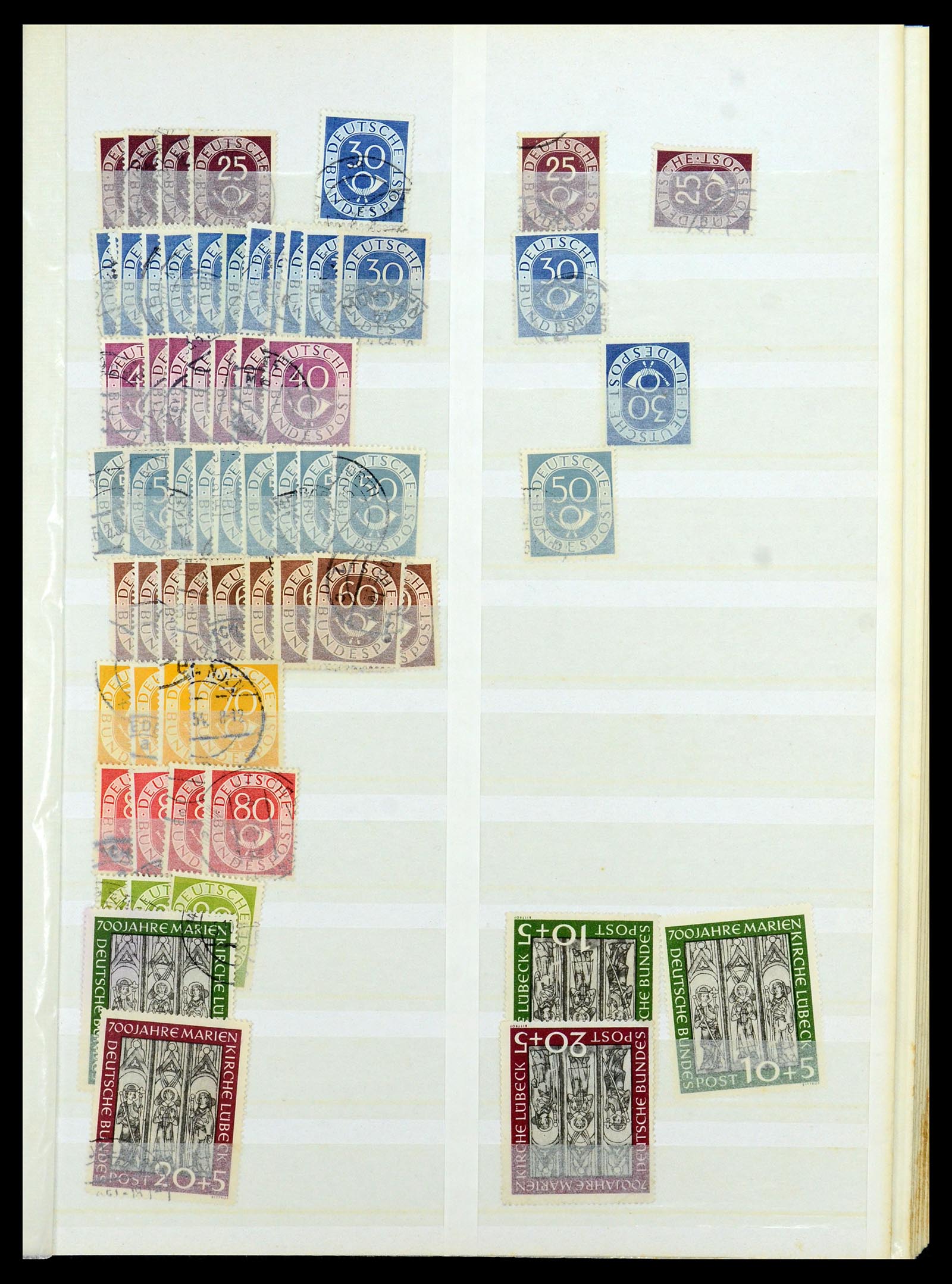 35899 003 - Postzegelverzameling 35899 Bundespost 1949-1985.