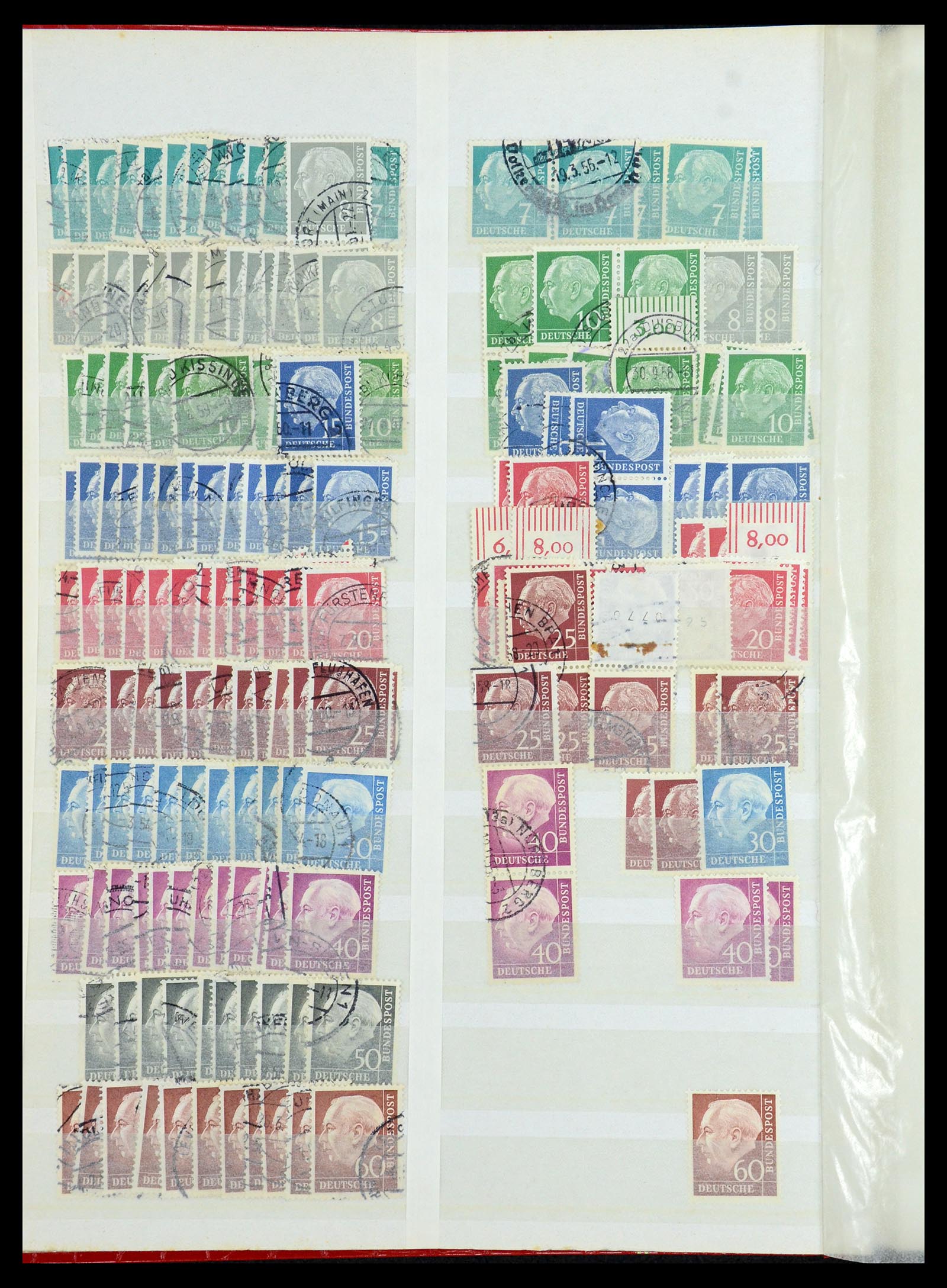 35899 008 - Postzegelverzameling 35899 Bundespost 1949-1985.