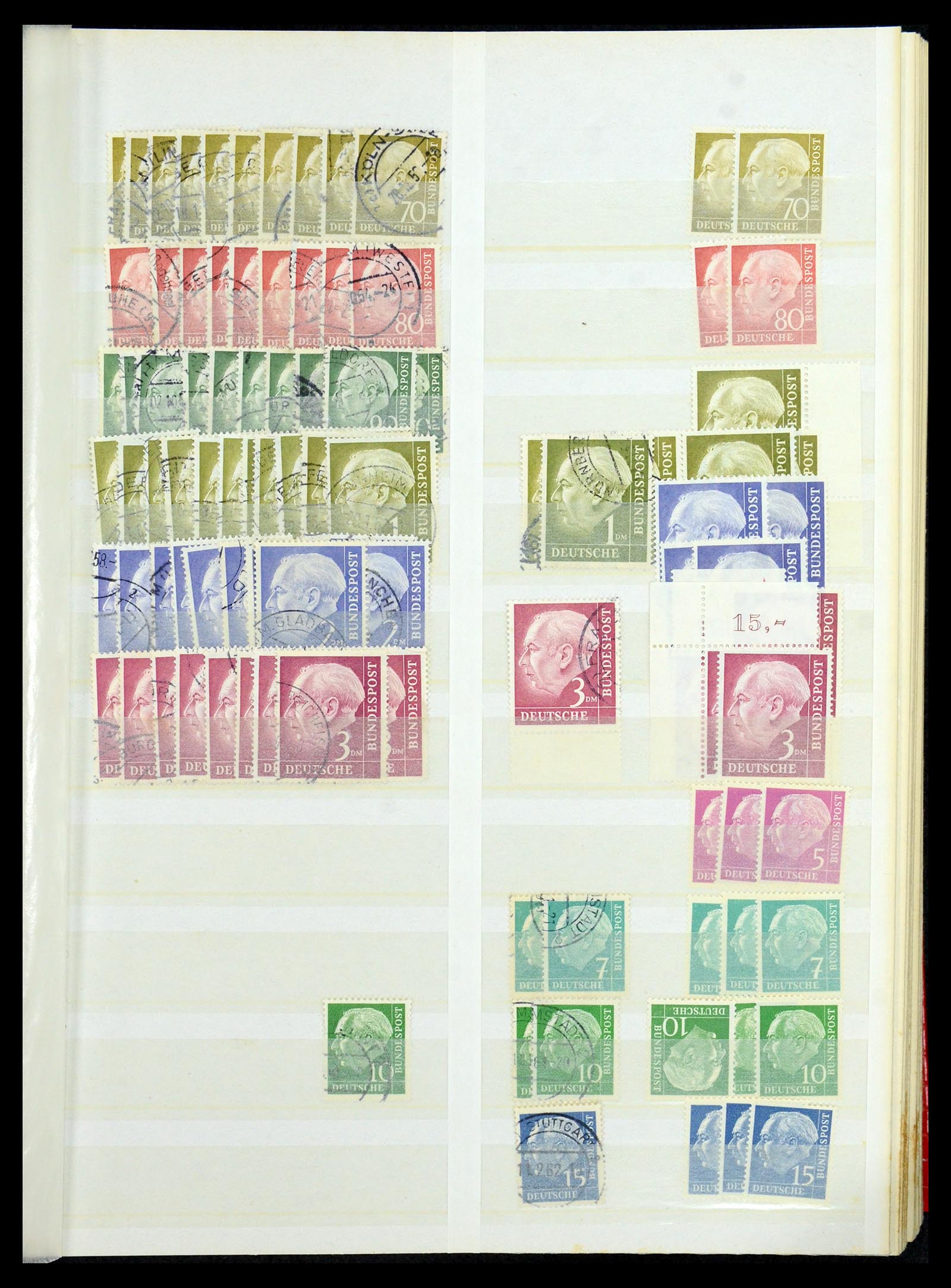 35899 009 - Postzegelverzameling 35899 Bundespost 1949-1985.