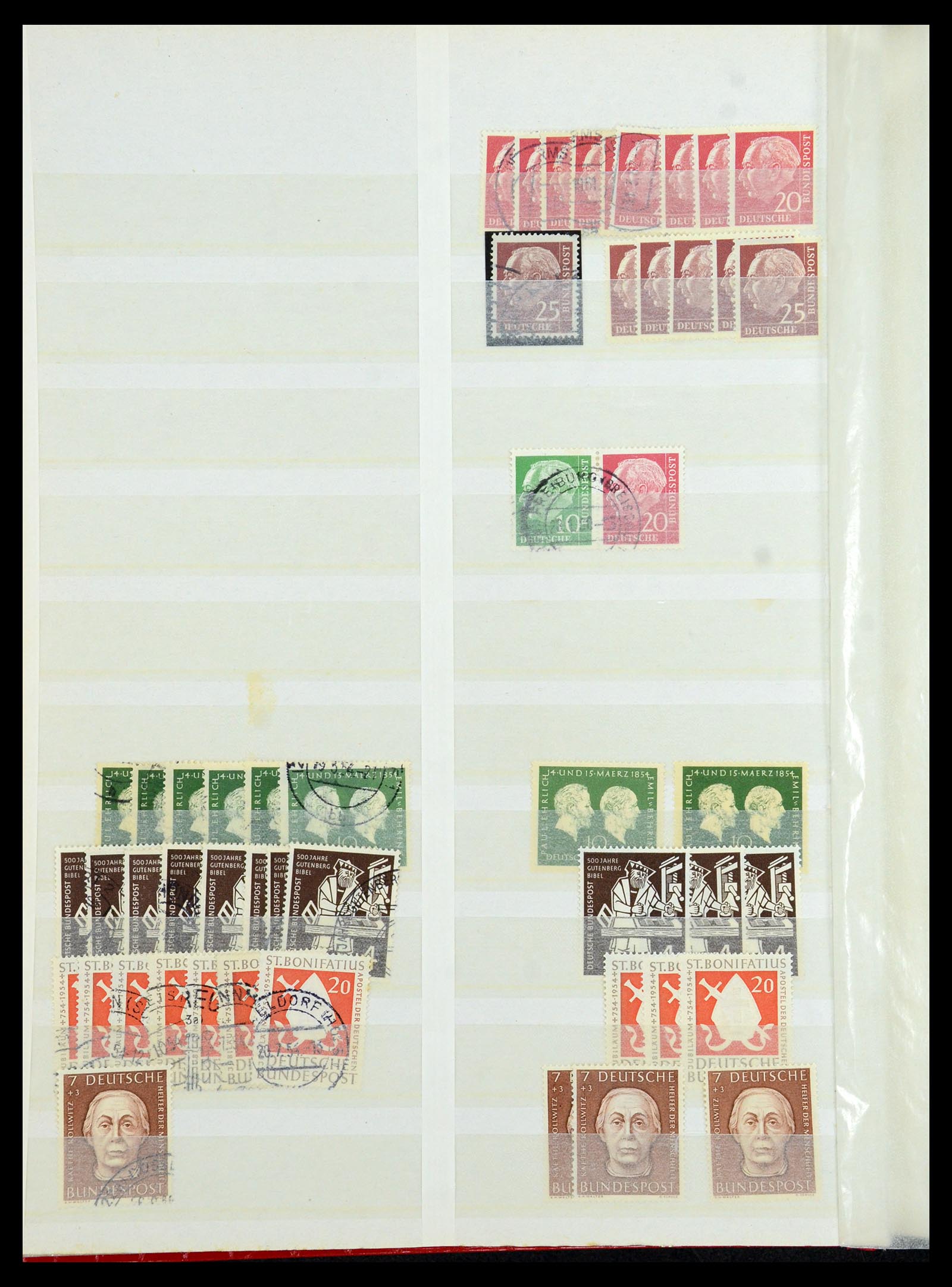 35899 010 - Postzegelverzameling 35899 Bundespost 1949-1985.