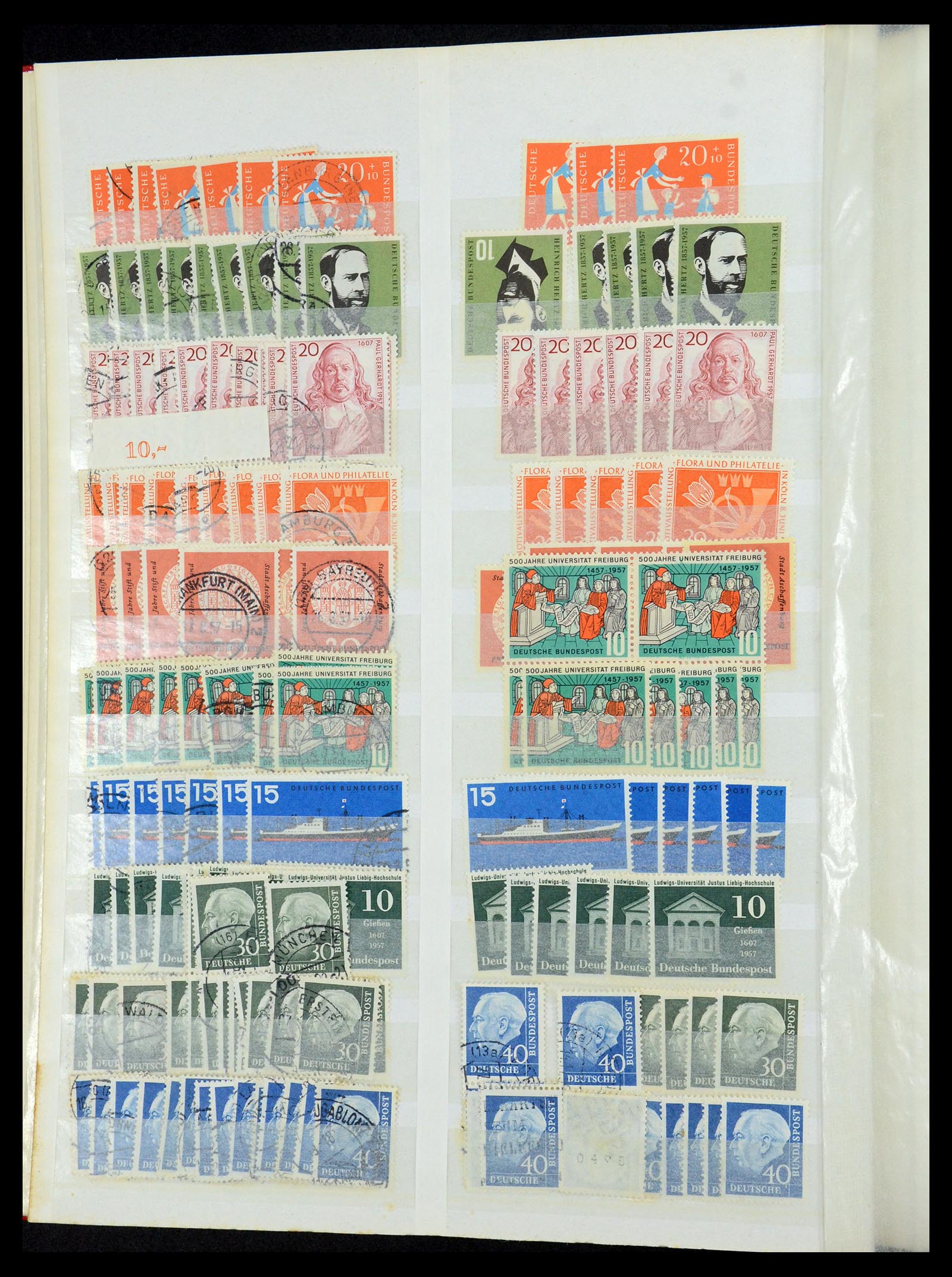 35899 016 - Postzegelverzameling 35899 Bundespost 1949-1985.
