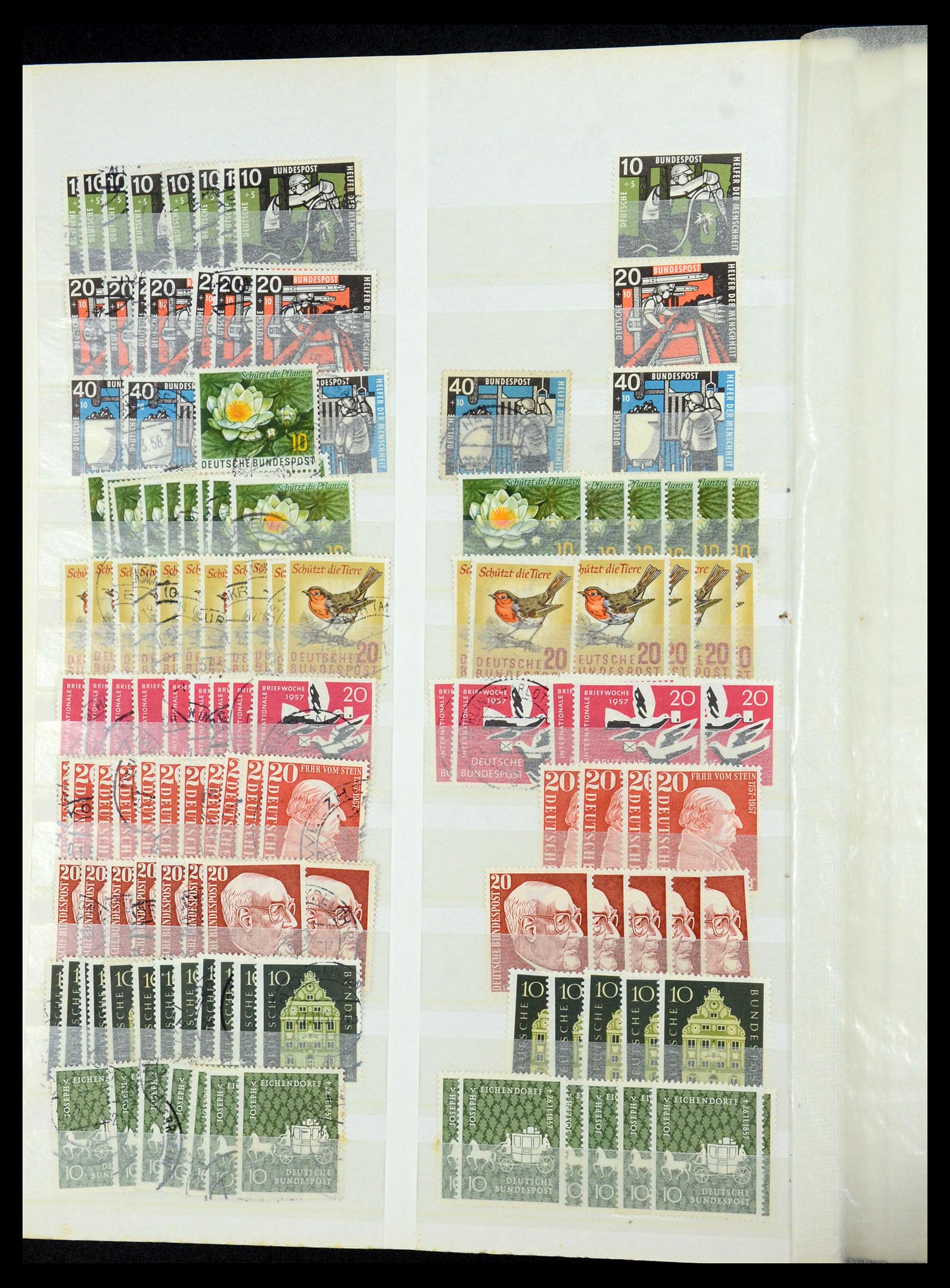 35899 018 - Postzegelverzameling 35899 Bundespost 1949-1985.