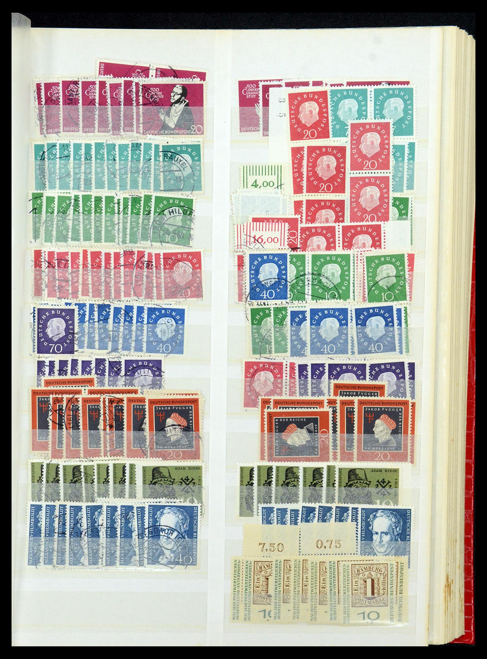 35899 021 - Postzegelverzameling 35899 Bundespost 1949-1985.