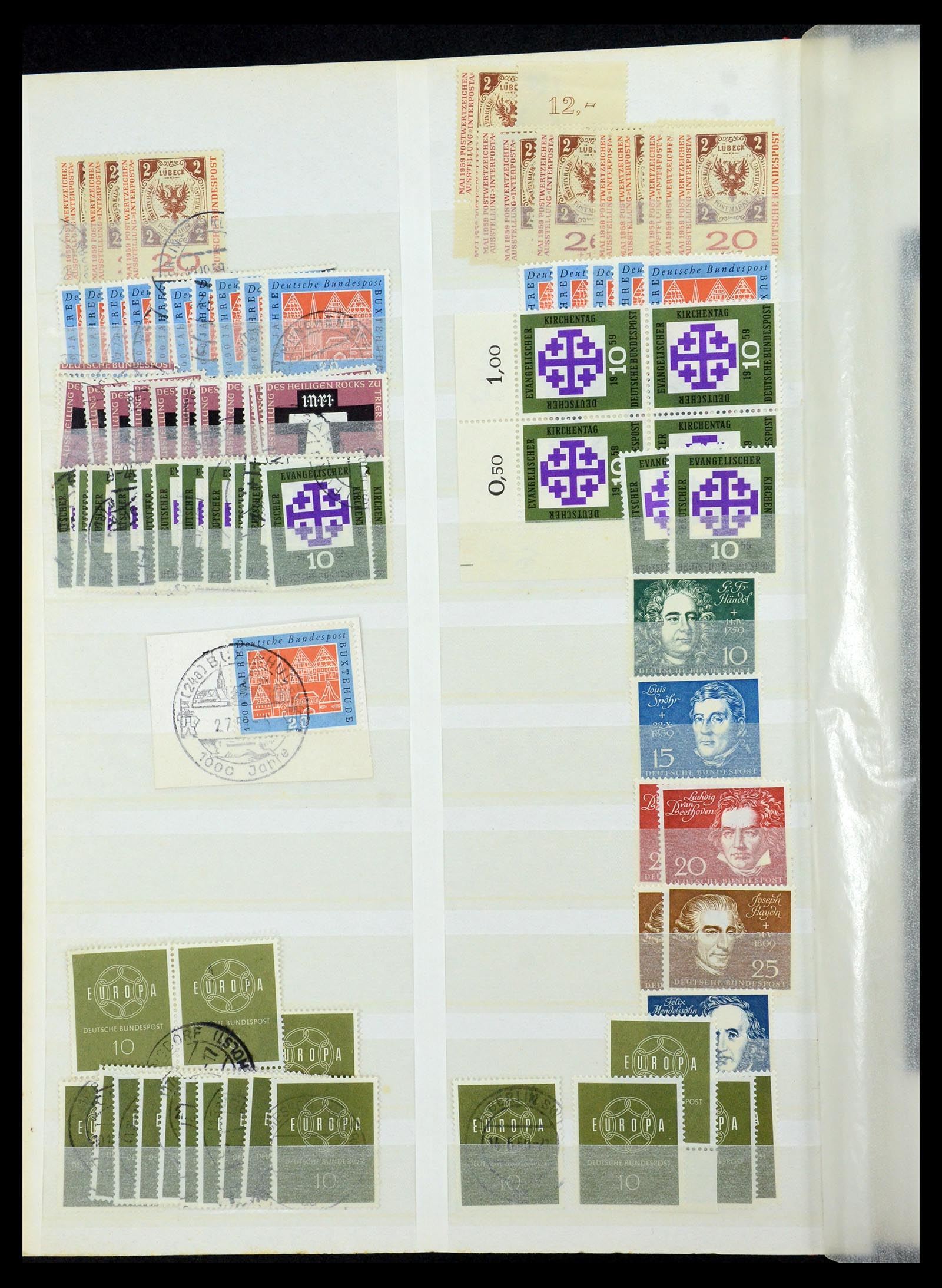 35899 022 - Postzegelverzameling 35899 Bundespost 1949-1985.