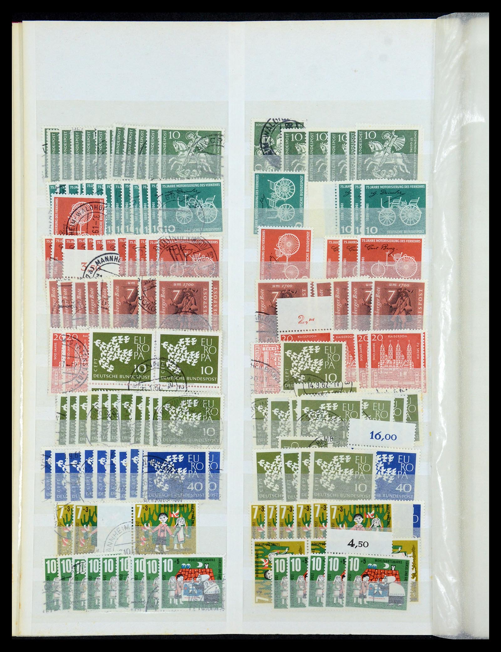 35899 029 - Postzegelverzameling 35899 Bundespost 1949-1985.