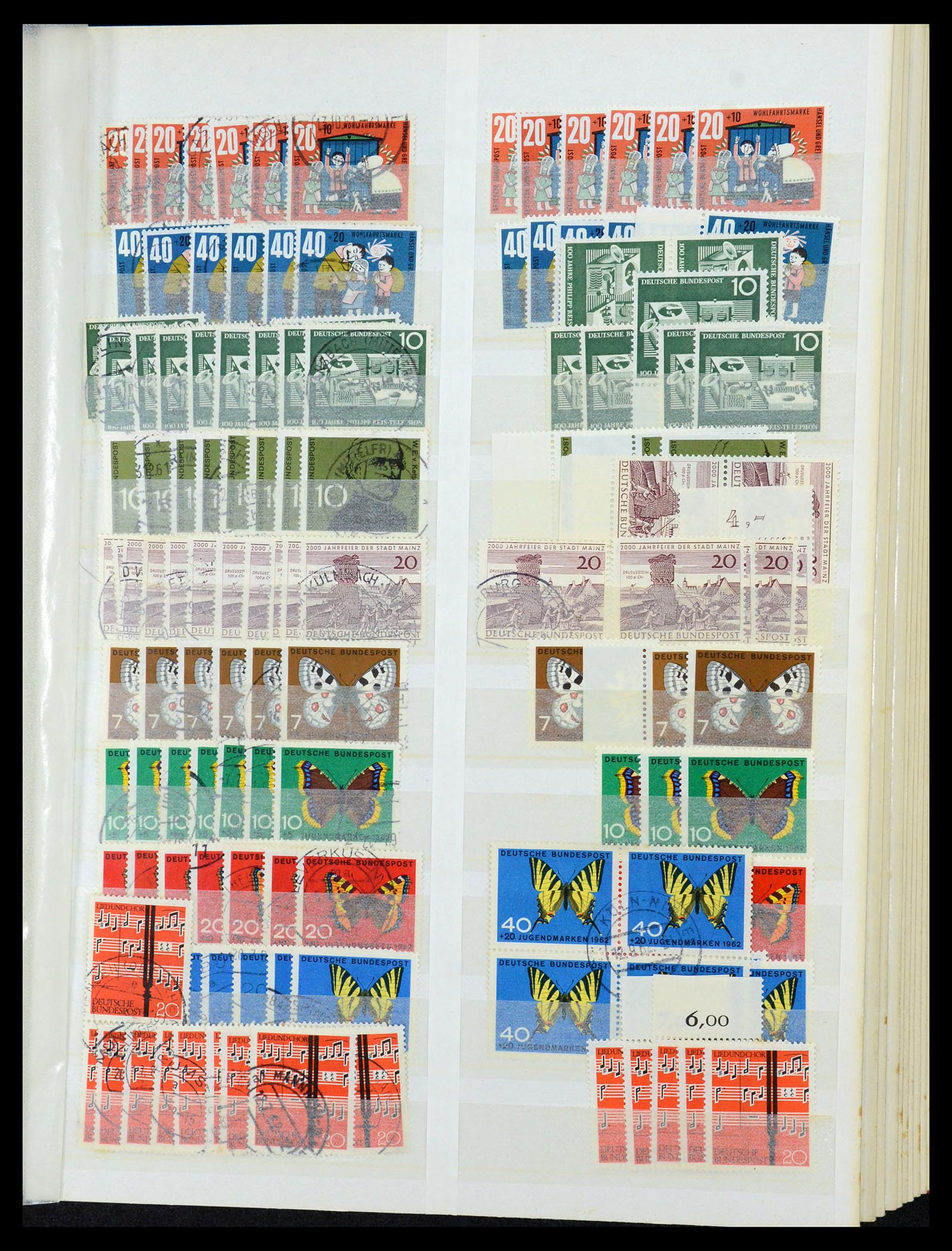 35899 030 - Stamp Collection 35899 Bundespost 1949-1985.