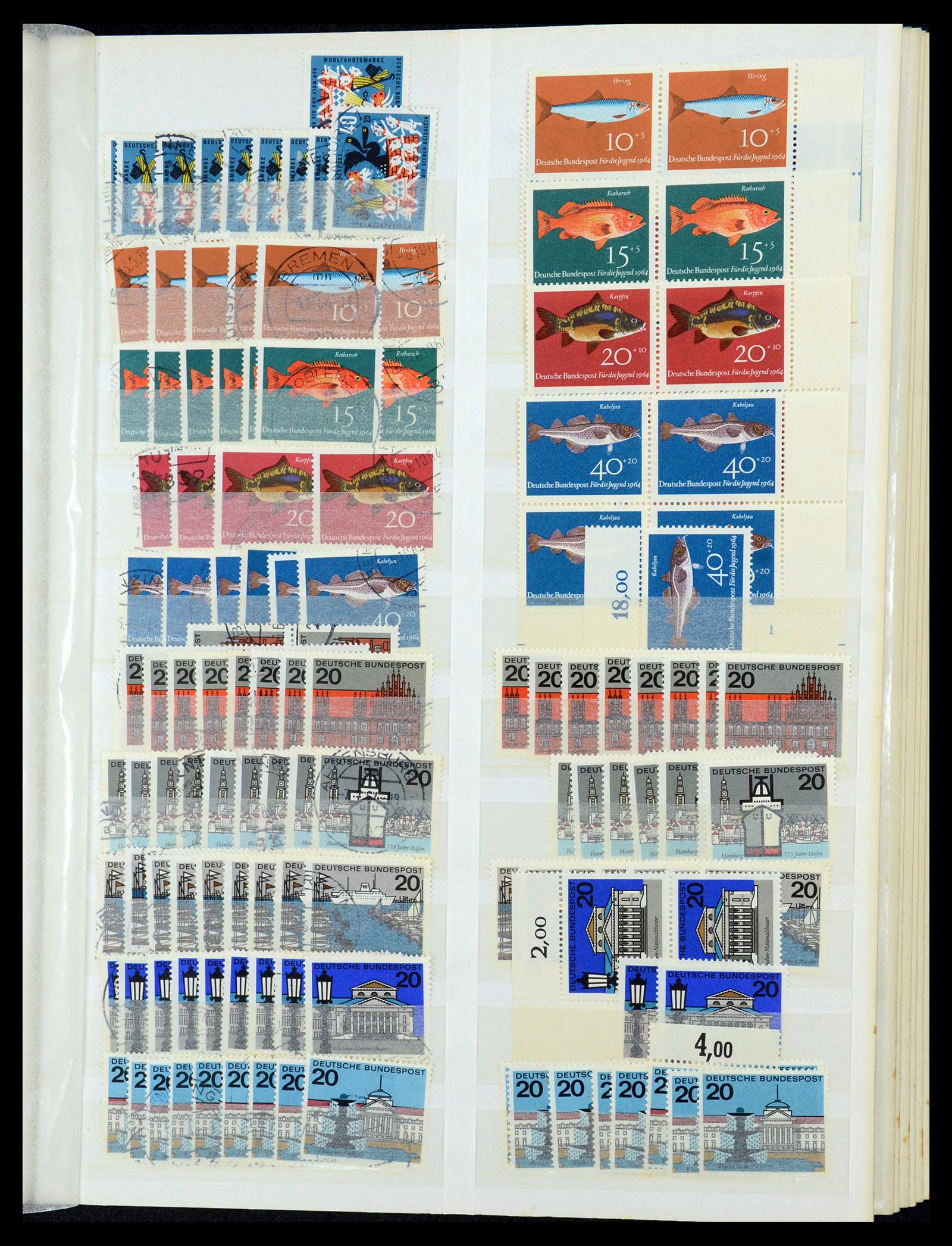 35899 034 - Postzegelverzameling 35899 Bundespost 1949-1985.