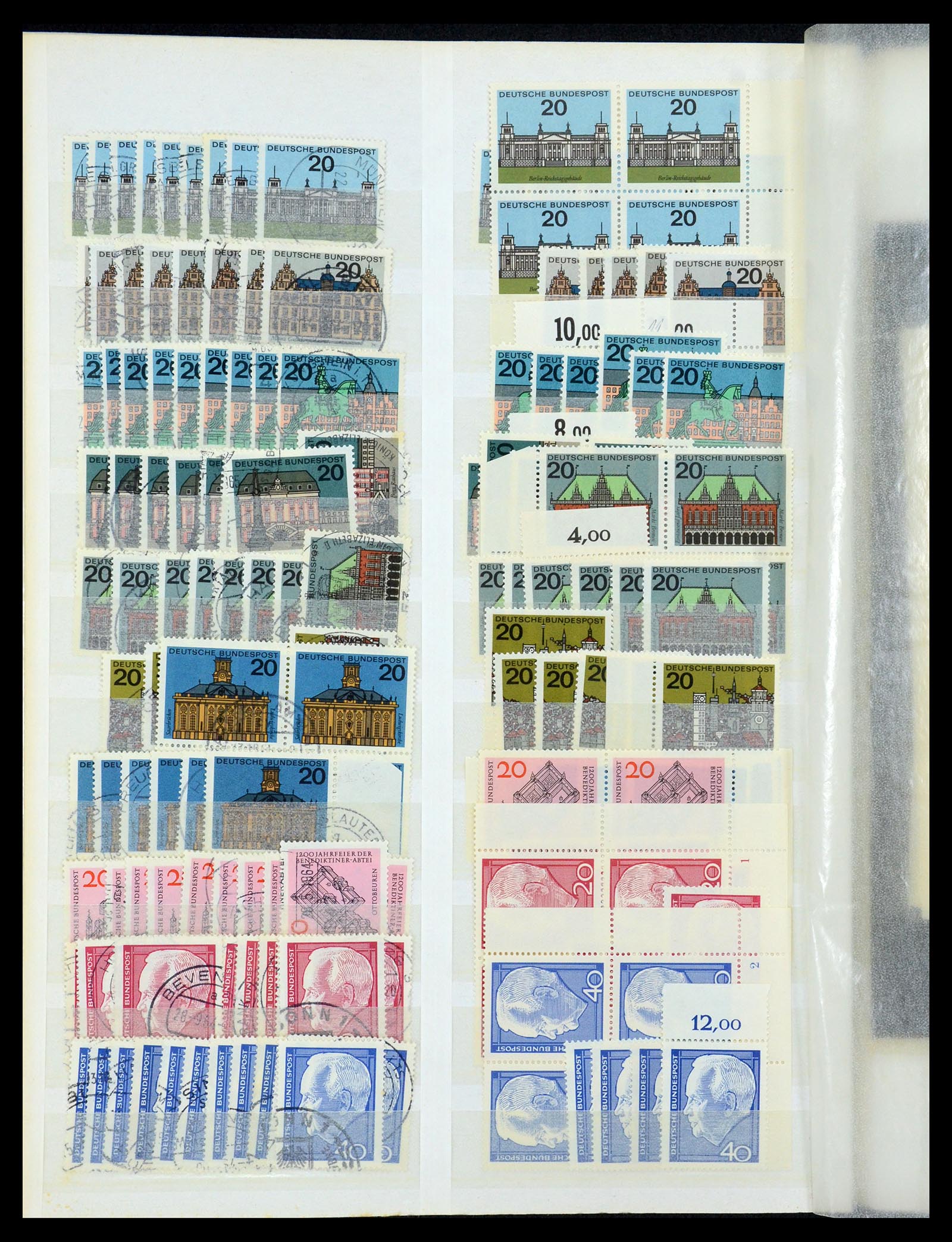 35899 035 - Postzegelverzameling 35899 Bundespost 1949-1985.