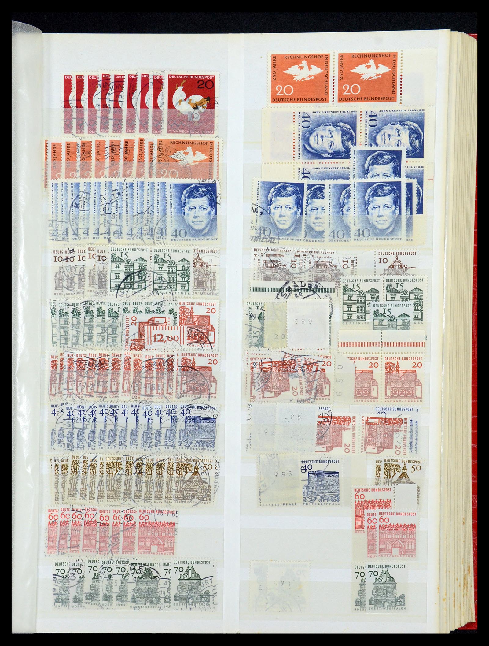 35899 039 - Postzegelverzameling 35899 Bundespost 1949-1985.