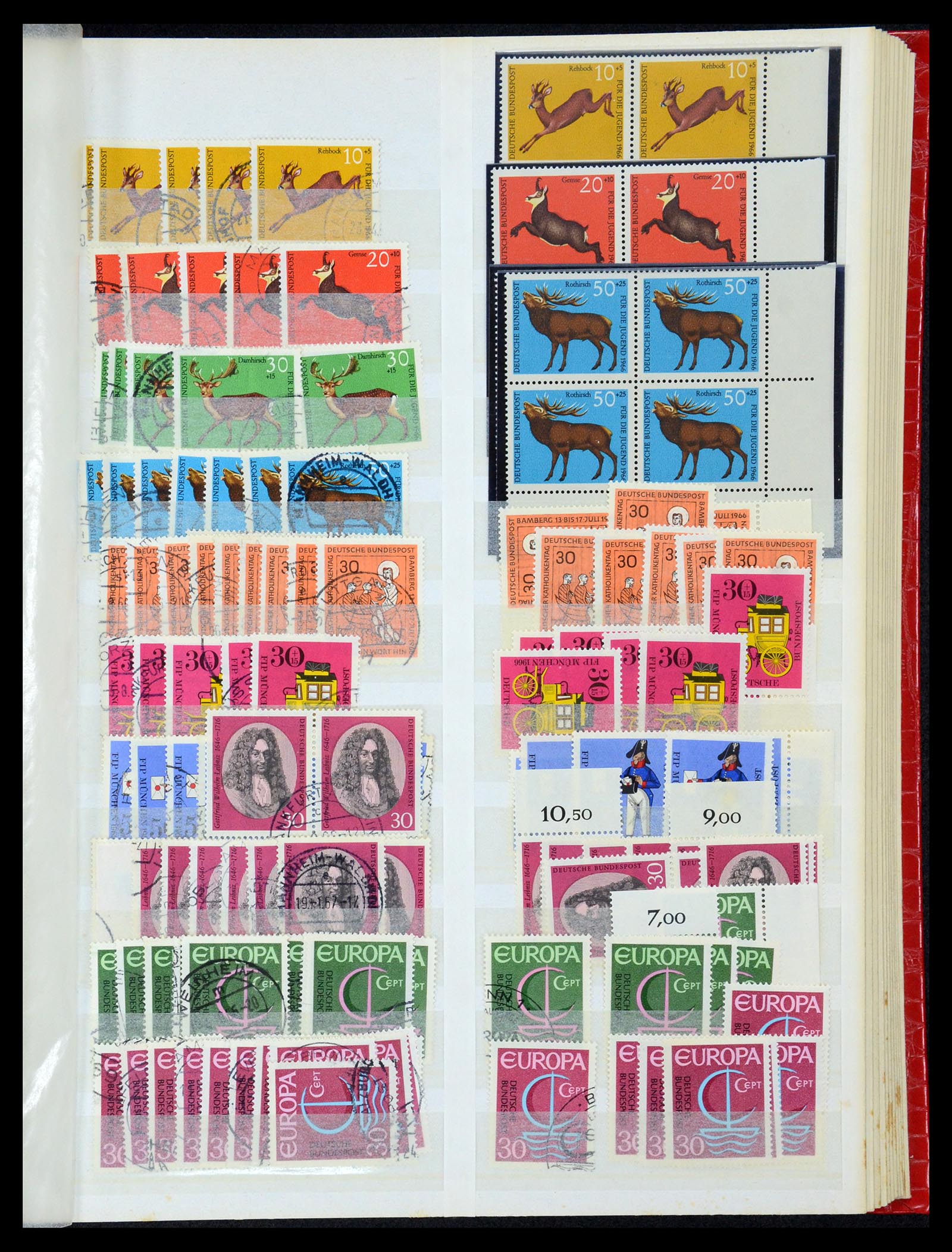 35899 045 - Postzegelverzameling 35899 Bundespost 1949-1985.