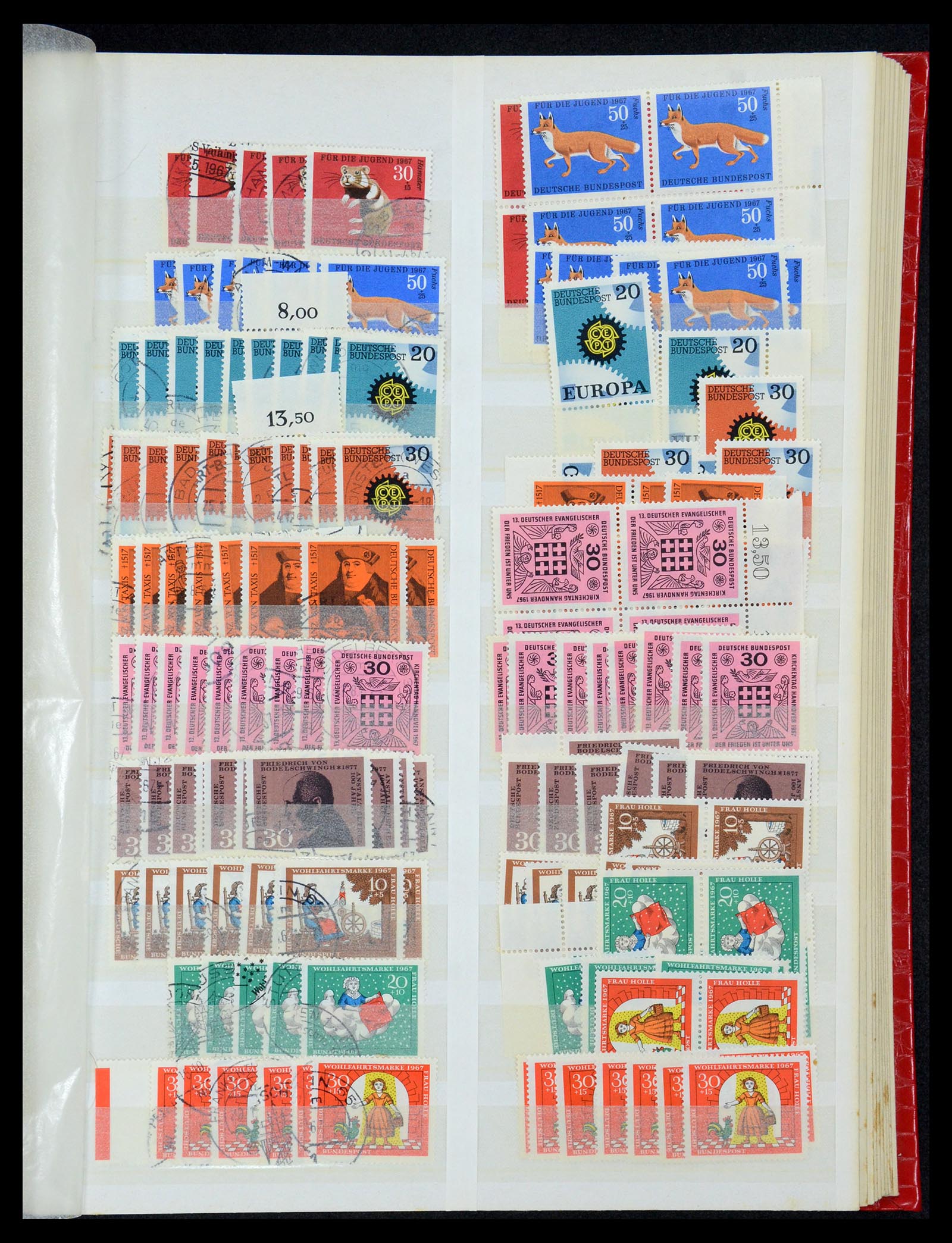 35899 047 - Postzegelverzameling 35899 Bundespost 1949-1985.