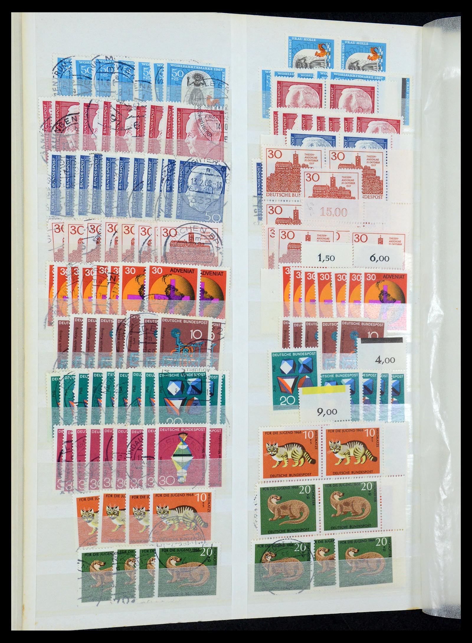 35899 048 - Postzegelverzameling 35899 Bundespost 1949-1985.