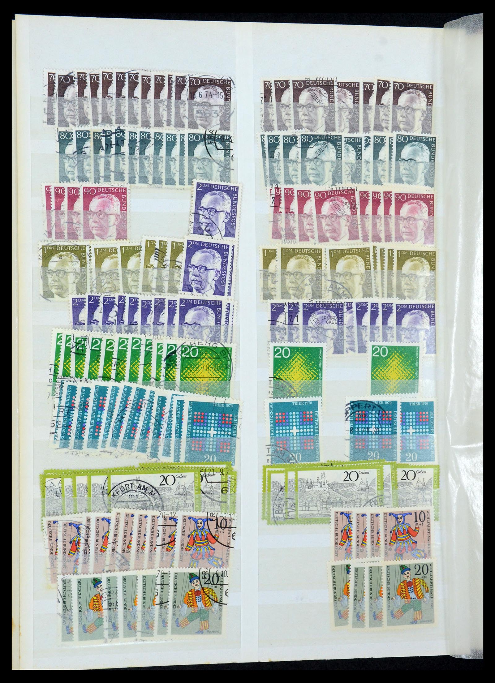 35899 058 - Postzegelverzameling 35899 Bundespost 1949-1985.