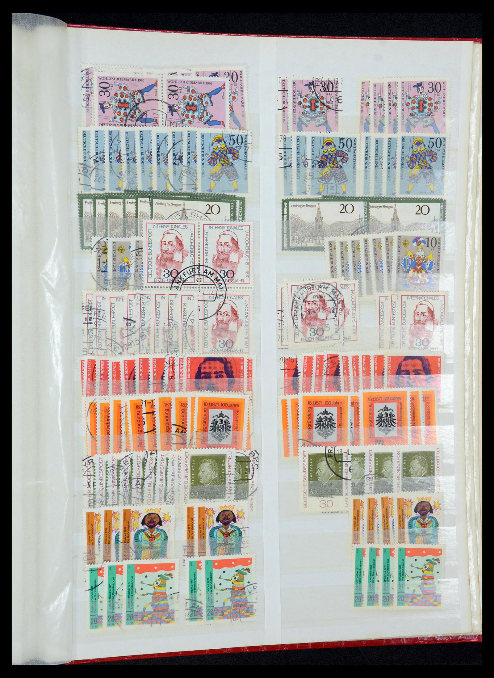 35899 059 - Postzegelverzameling 35899 Bundespost 1949-1985.