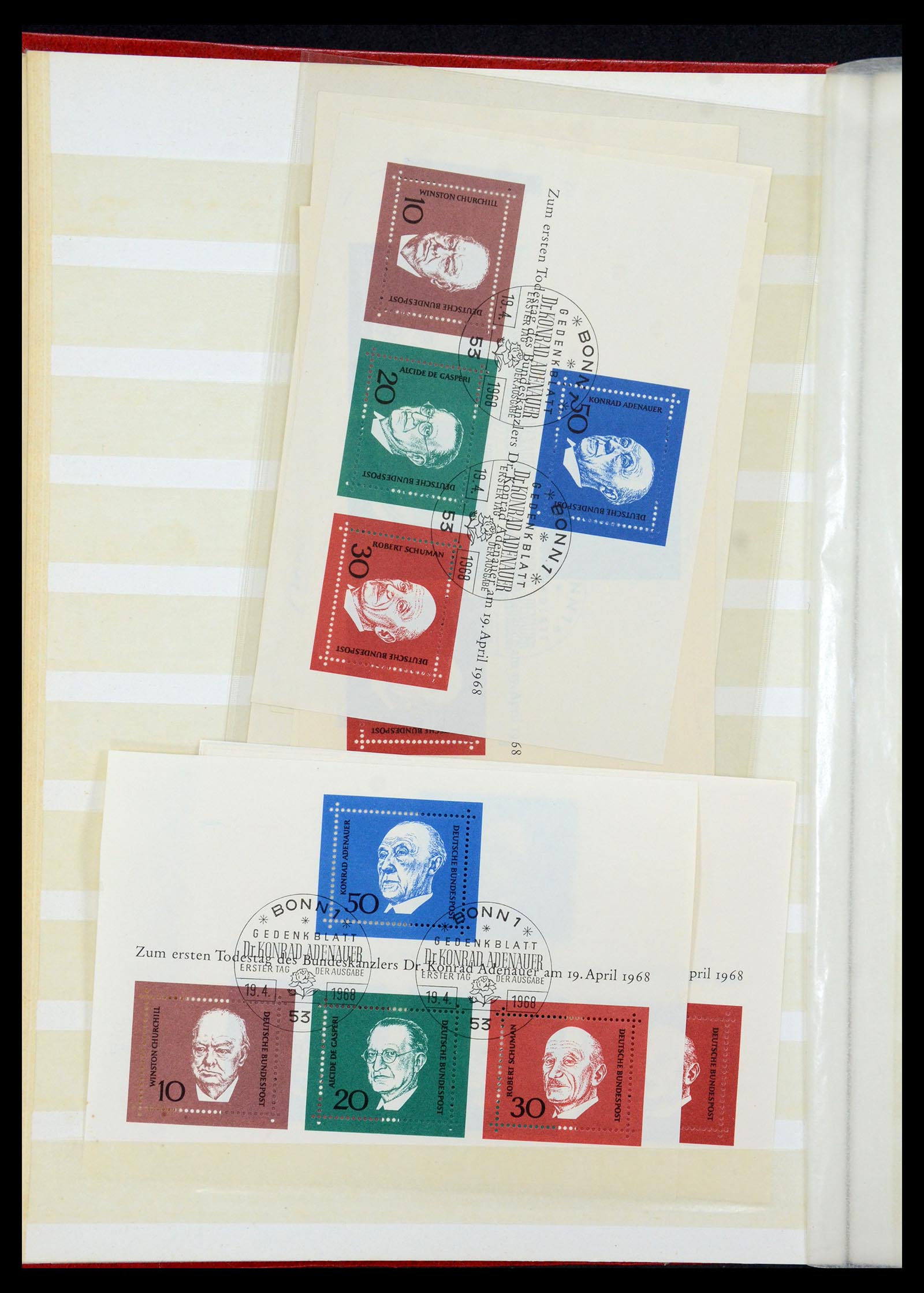 35899 069 - Stamp Collection 35899 Bundespost 1949-1985.