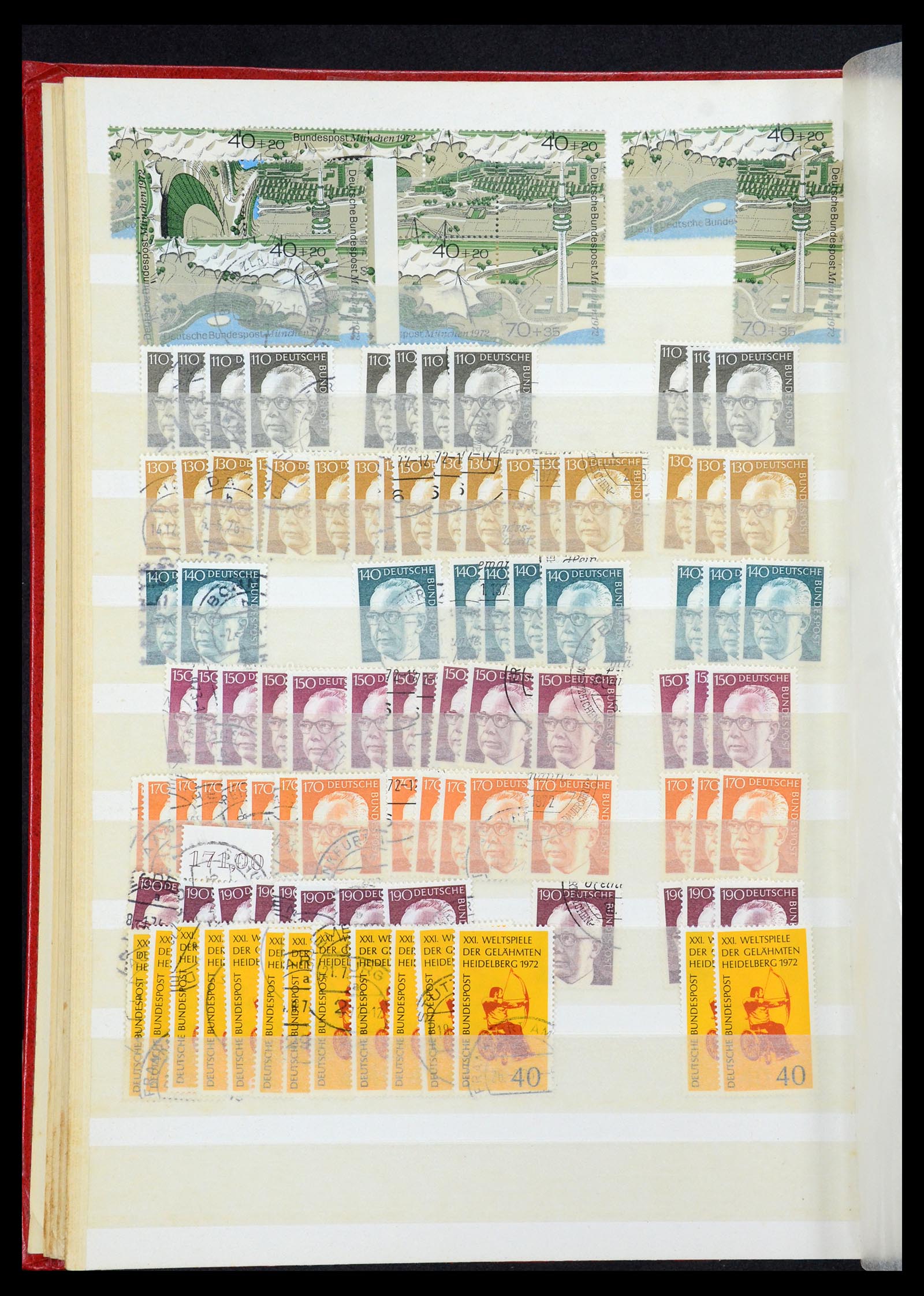 35899 071 - Stamp Collection 35899 Bundespost 1949-1985.