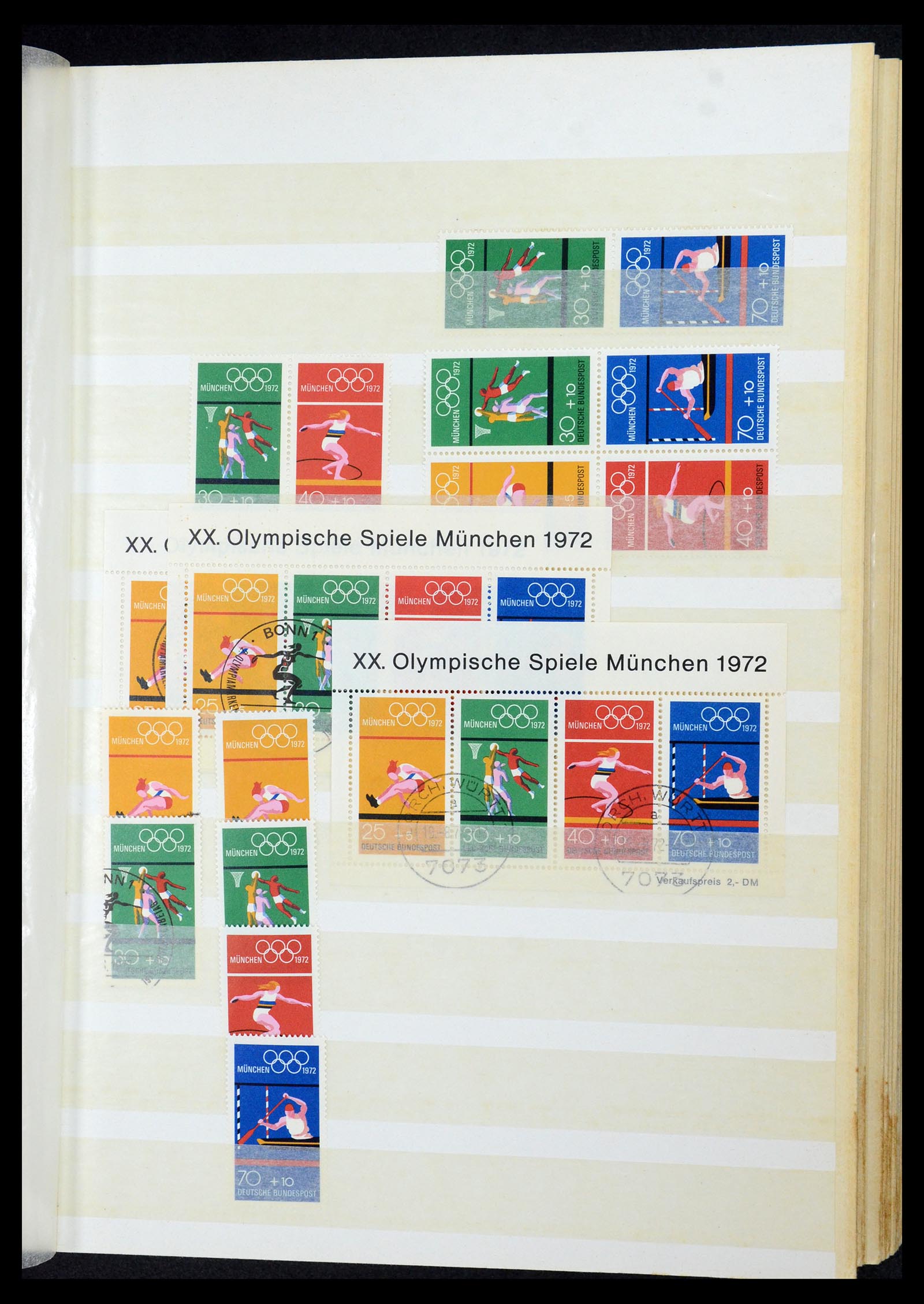 35899 072 - Stamp Collection 35899 Bundespost 1949-1985.