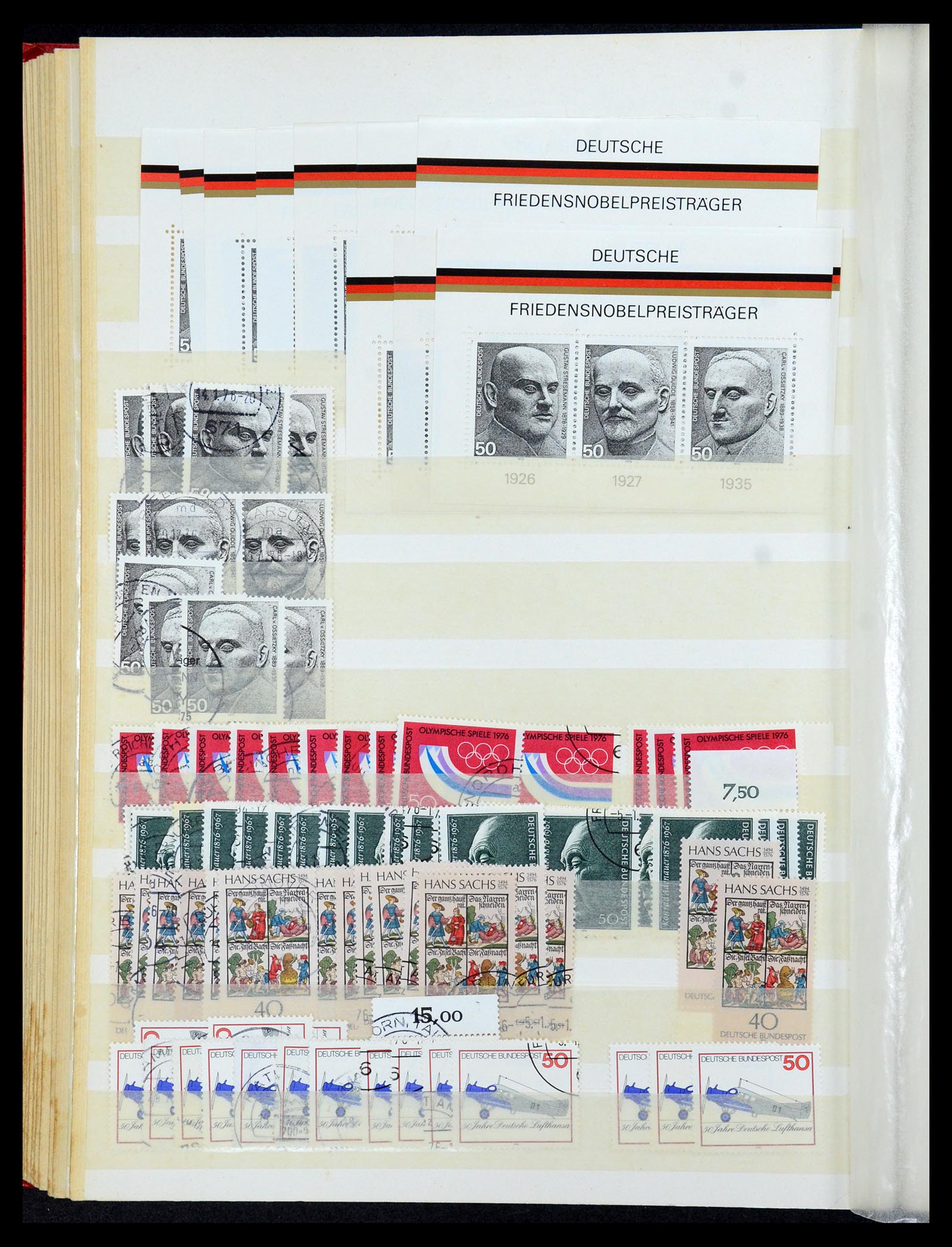 35899 087 - Stamp Collection 35899 Bundespost 1949-1985.