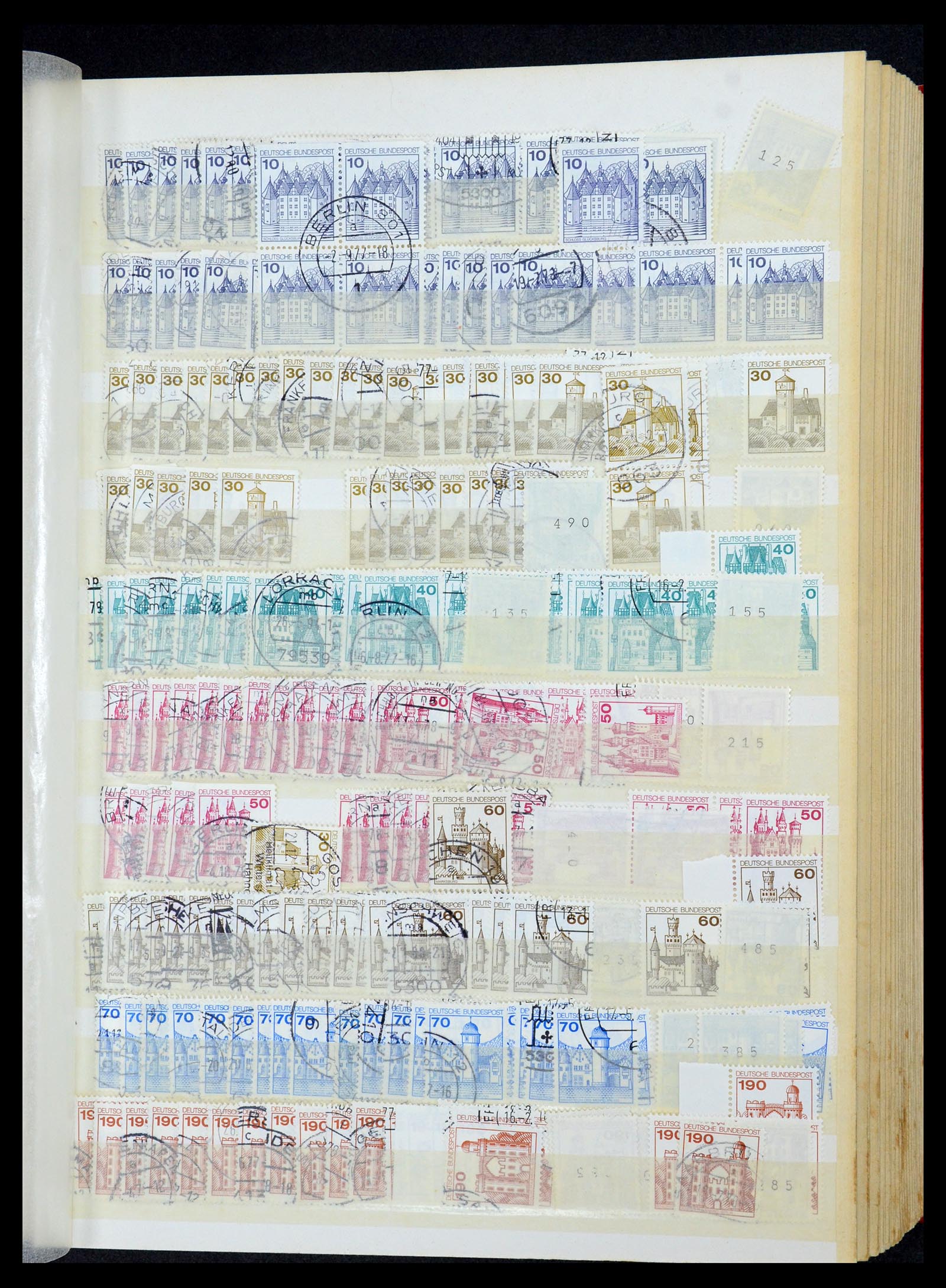 35899 092 - Stamp Collection 35899 Bundespost 1949-1985.