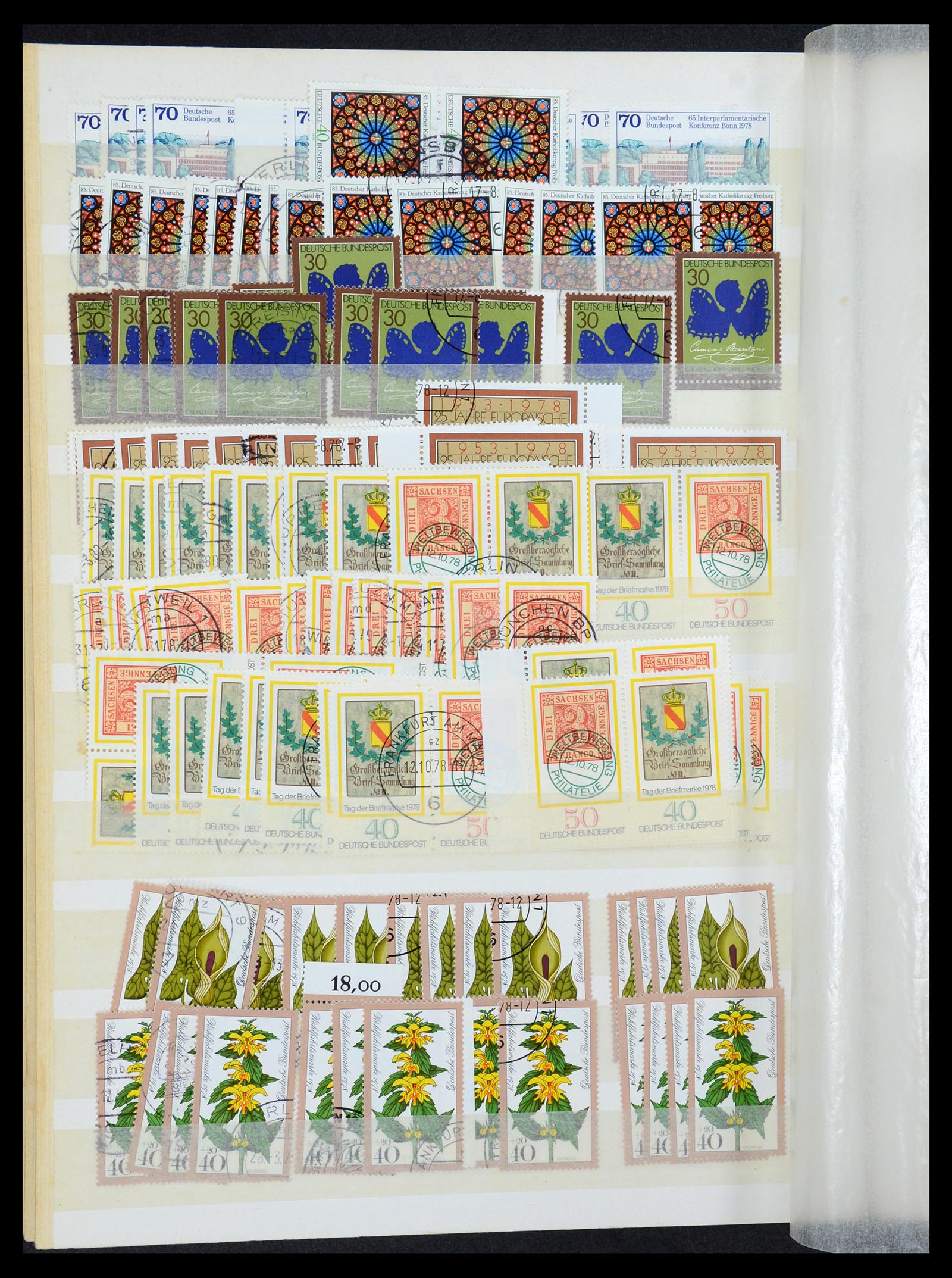 35899 099 - Stamp Collection 35899 Bundespost 1949-1985.
