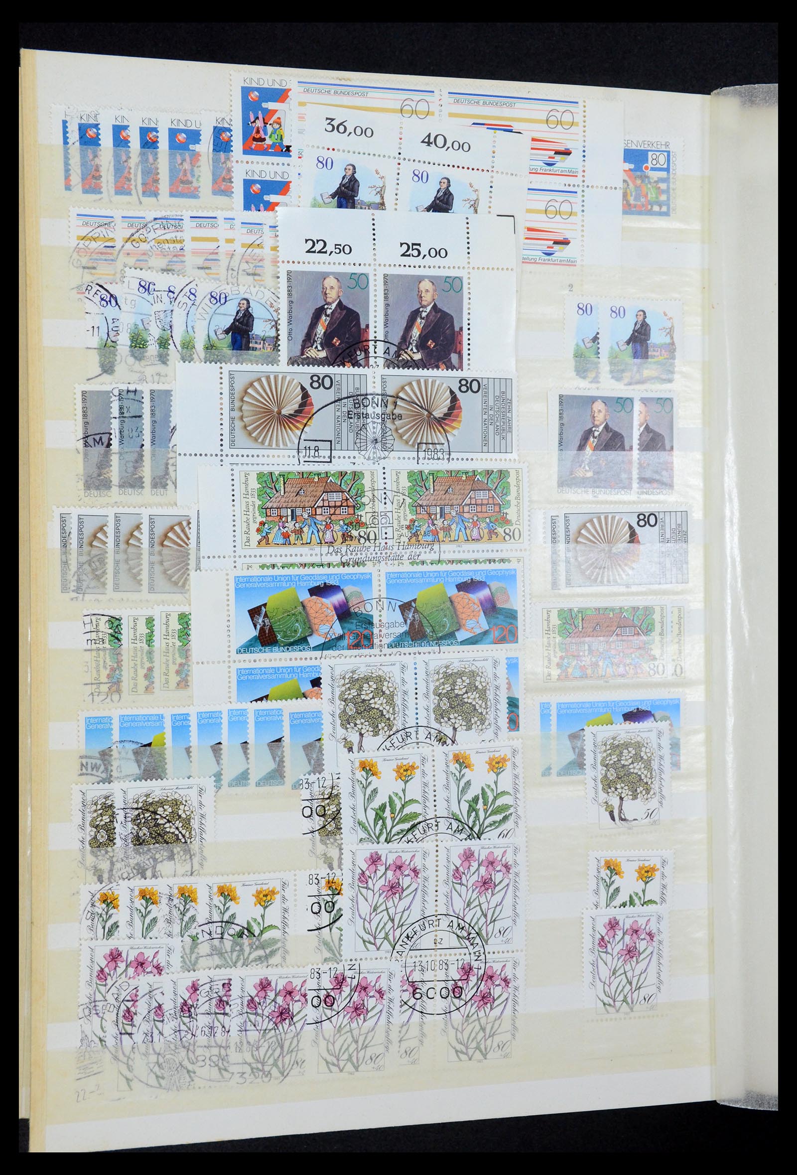 35899 122 - Postzegelverzameling 35899 Bundespost 1949-1985.