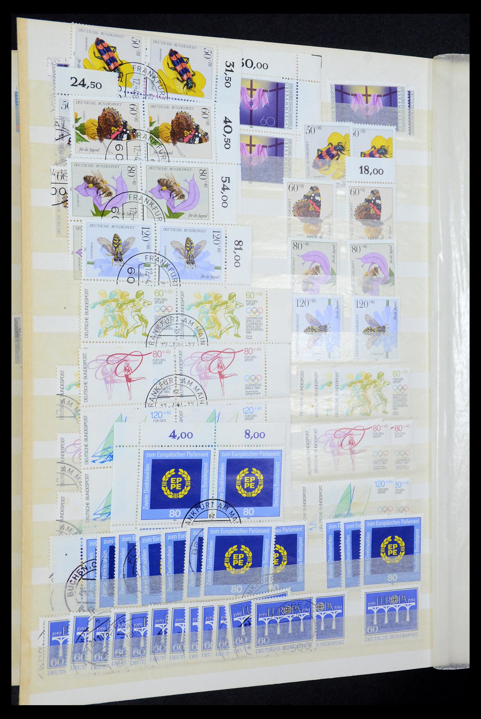 35899 123 - Postzegelverzameling 35899 Bundespost 1949-1985.