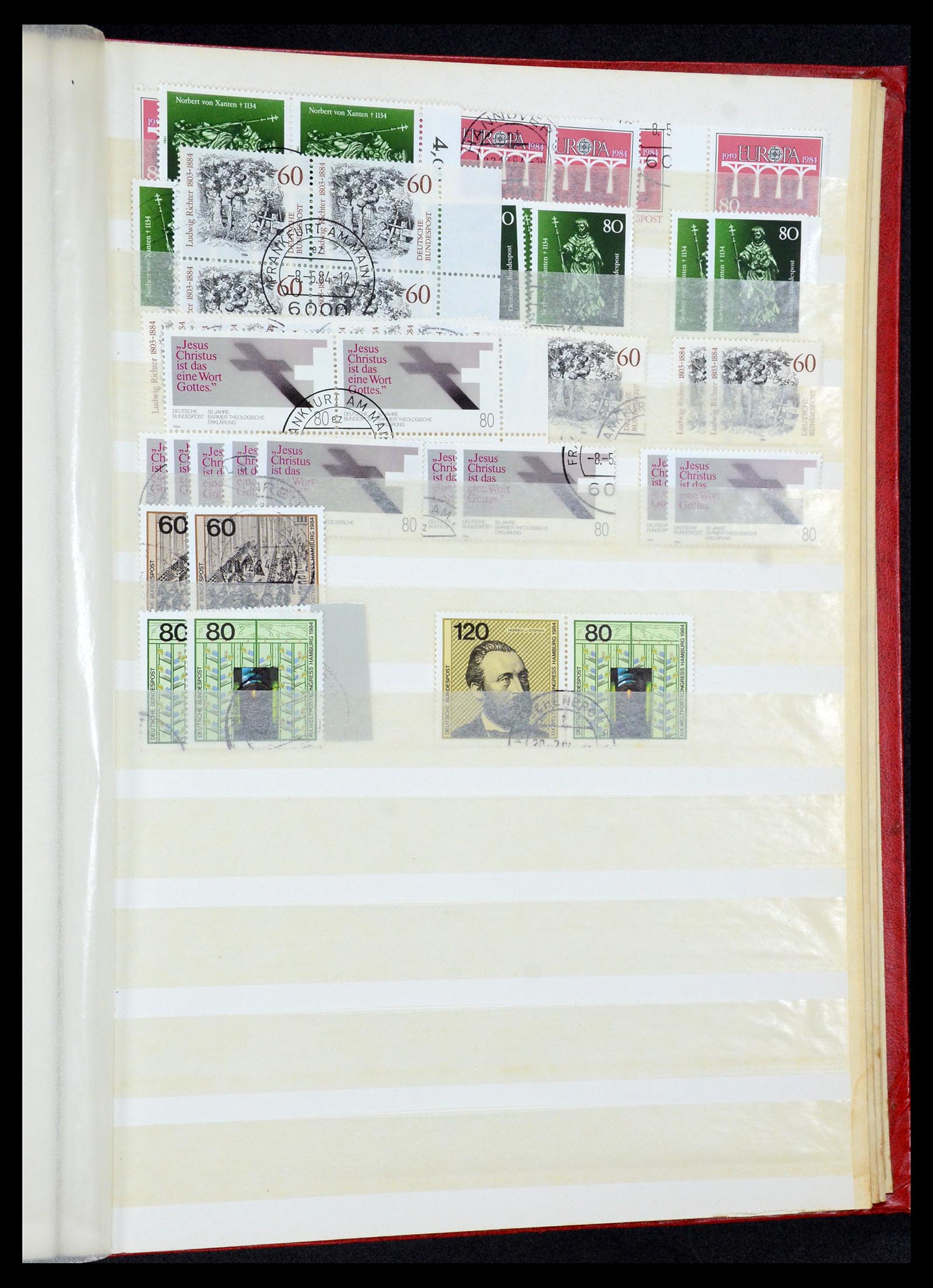 35899 124 - Stamp Collection 35899 Bundespost 1949-1985.