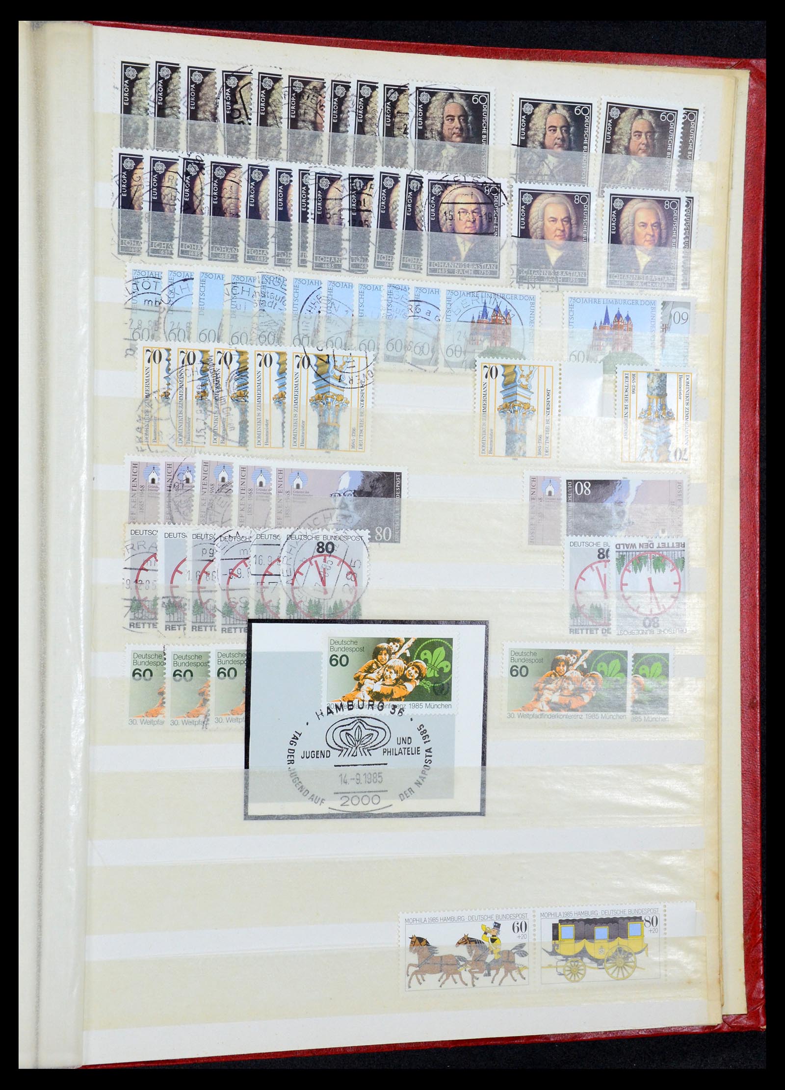 35899 127 - Postzegelverzameling 35899 Bundespost 1949-1985.