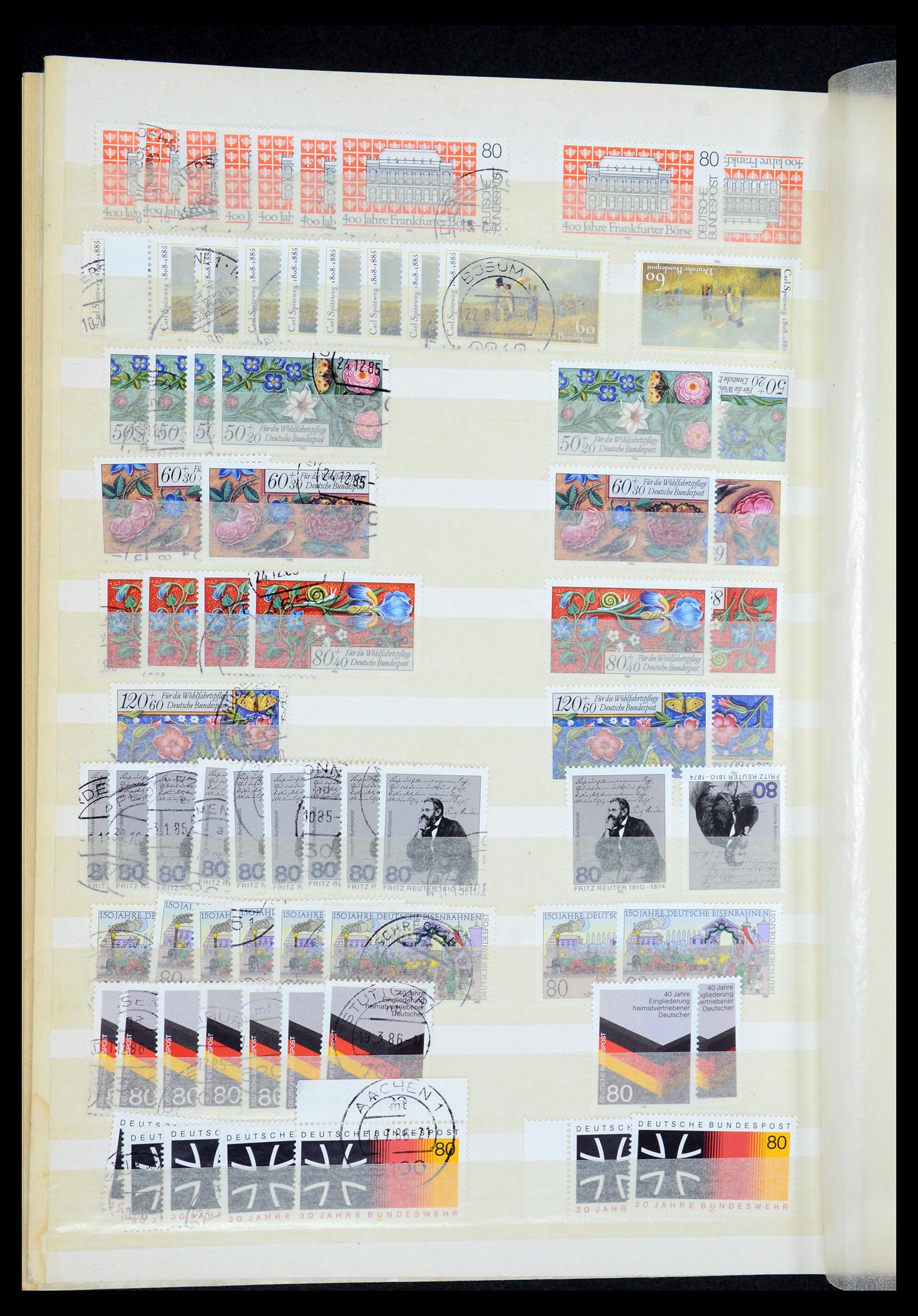 35899 129 - Postzegelverzameling 35899 Bundespost 1949-1985.
