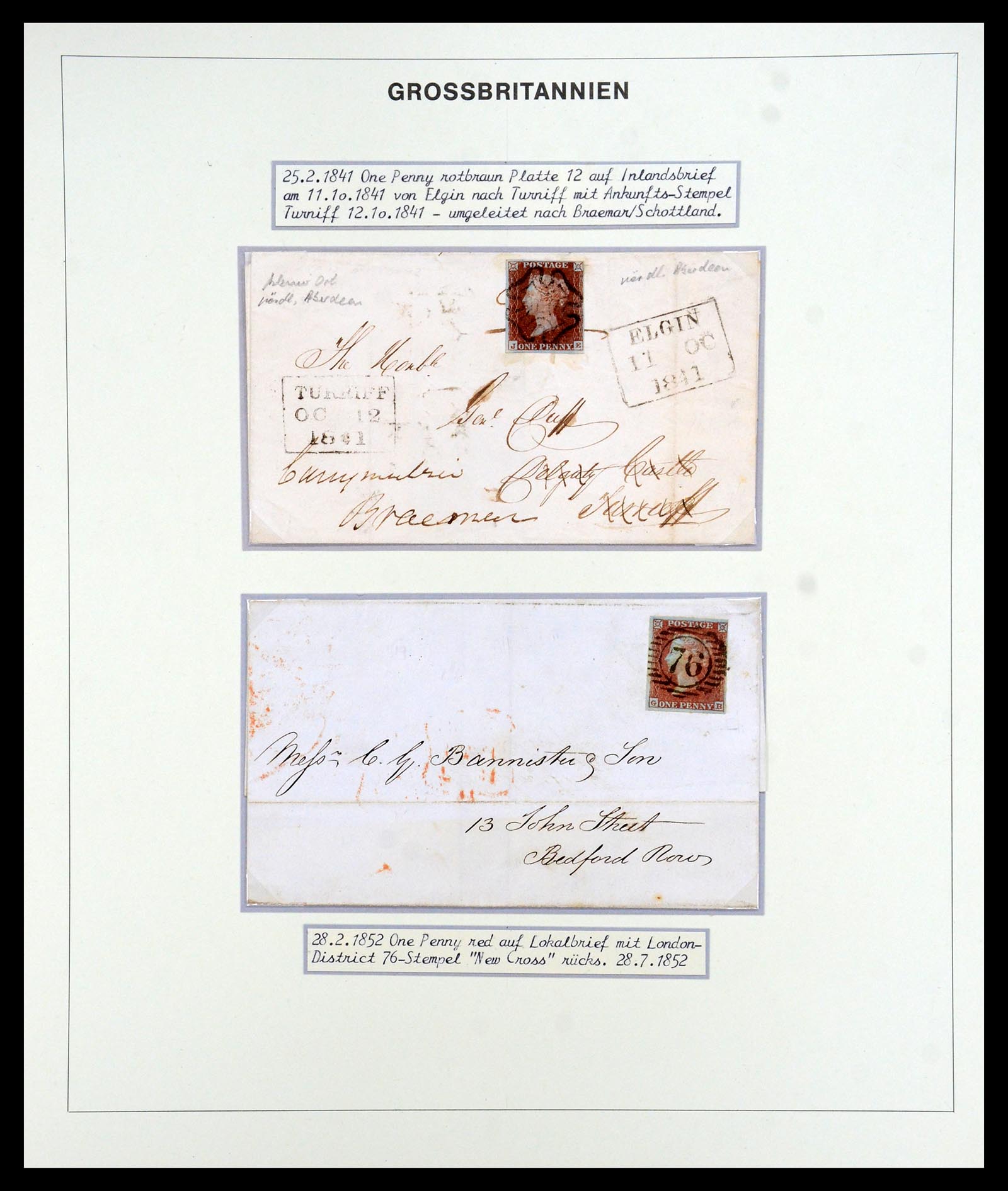 35900 005 - Postzegelverzameling 35900 Engeland 1840-1951.
