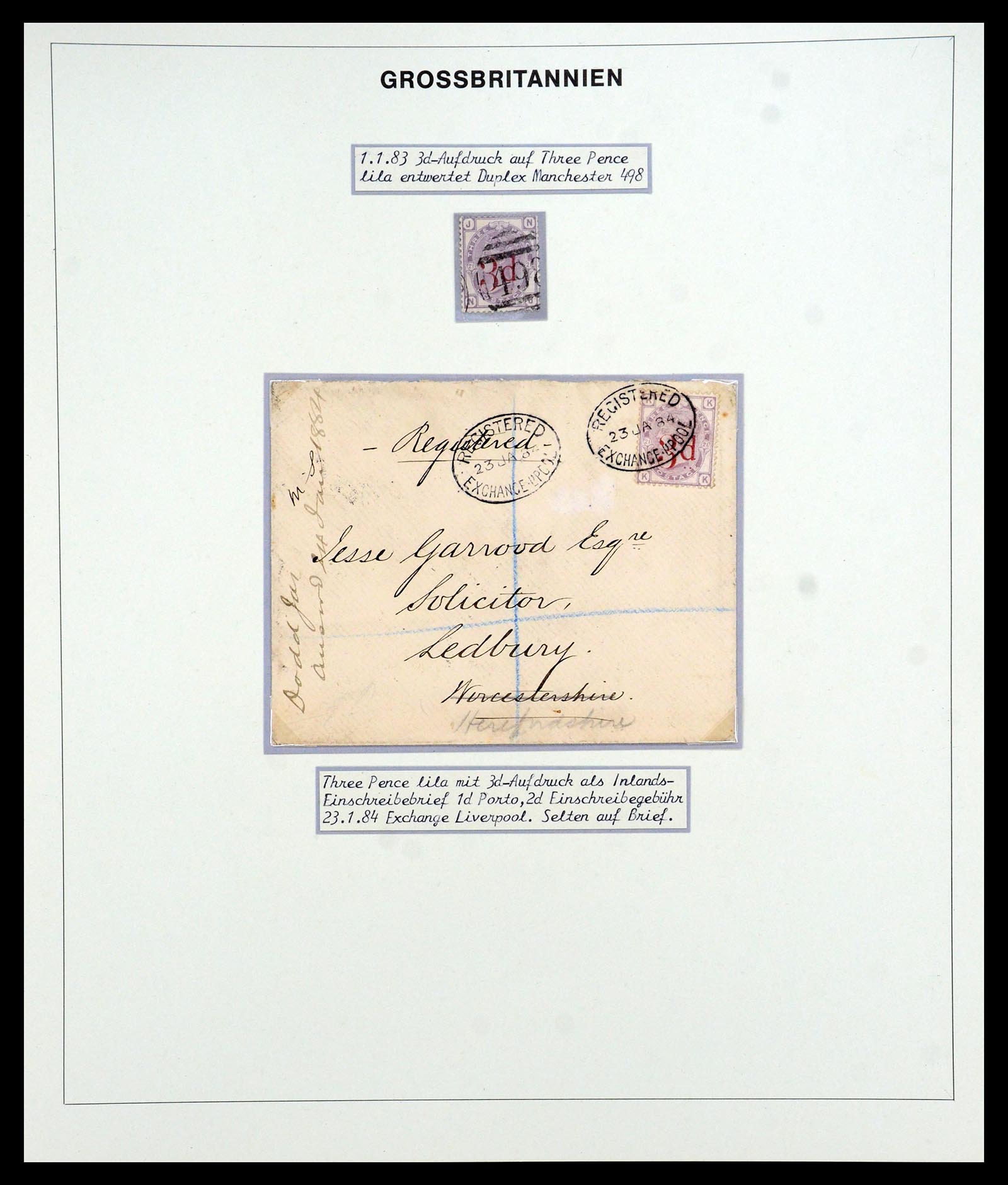 35900 030 - Postzegelverzameling 35900 Engeland 1840-1951.
