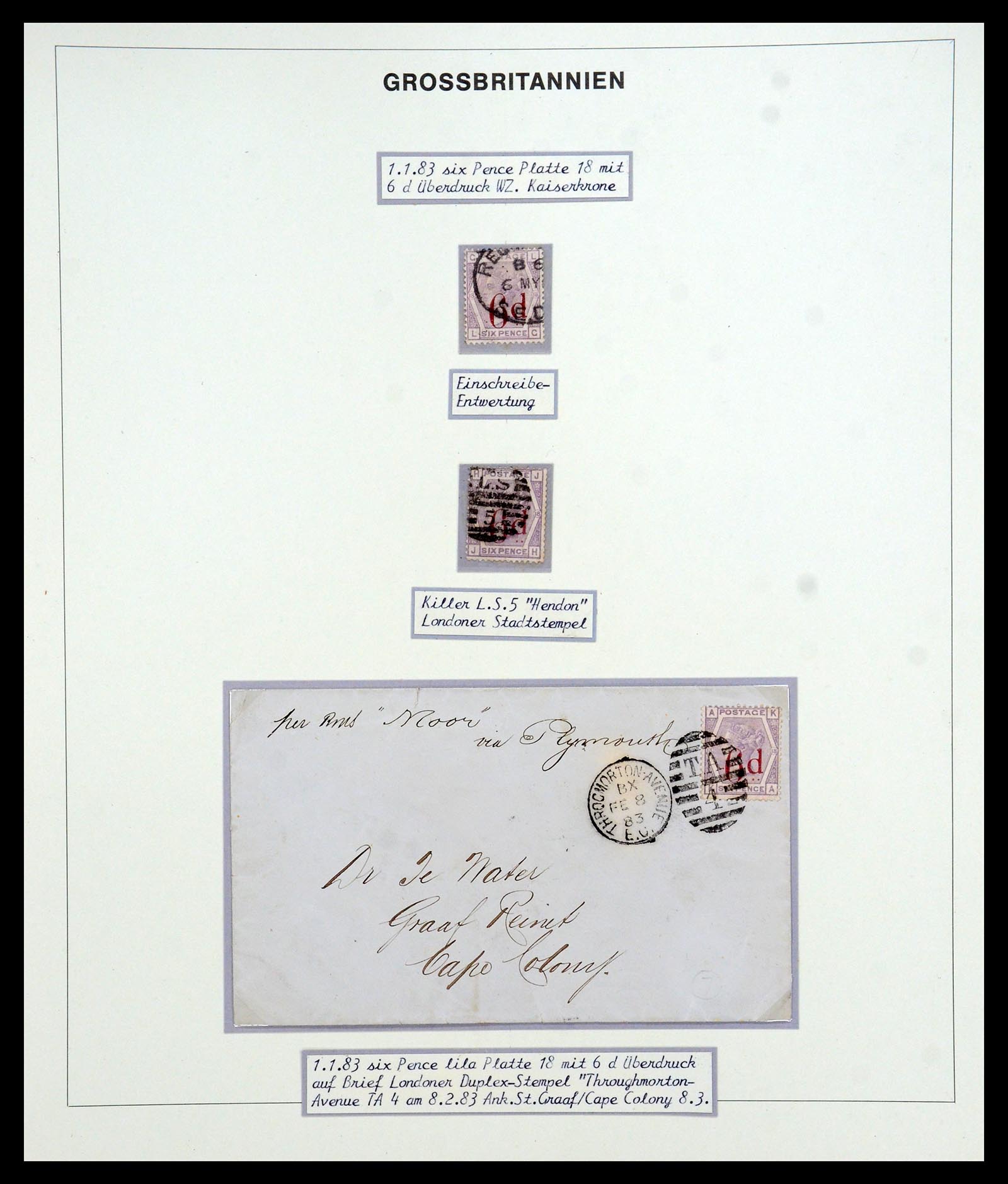 35900 031 - Postzegelverzameling 35900 Engeland 1840-1951.