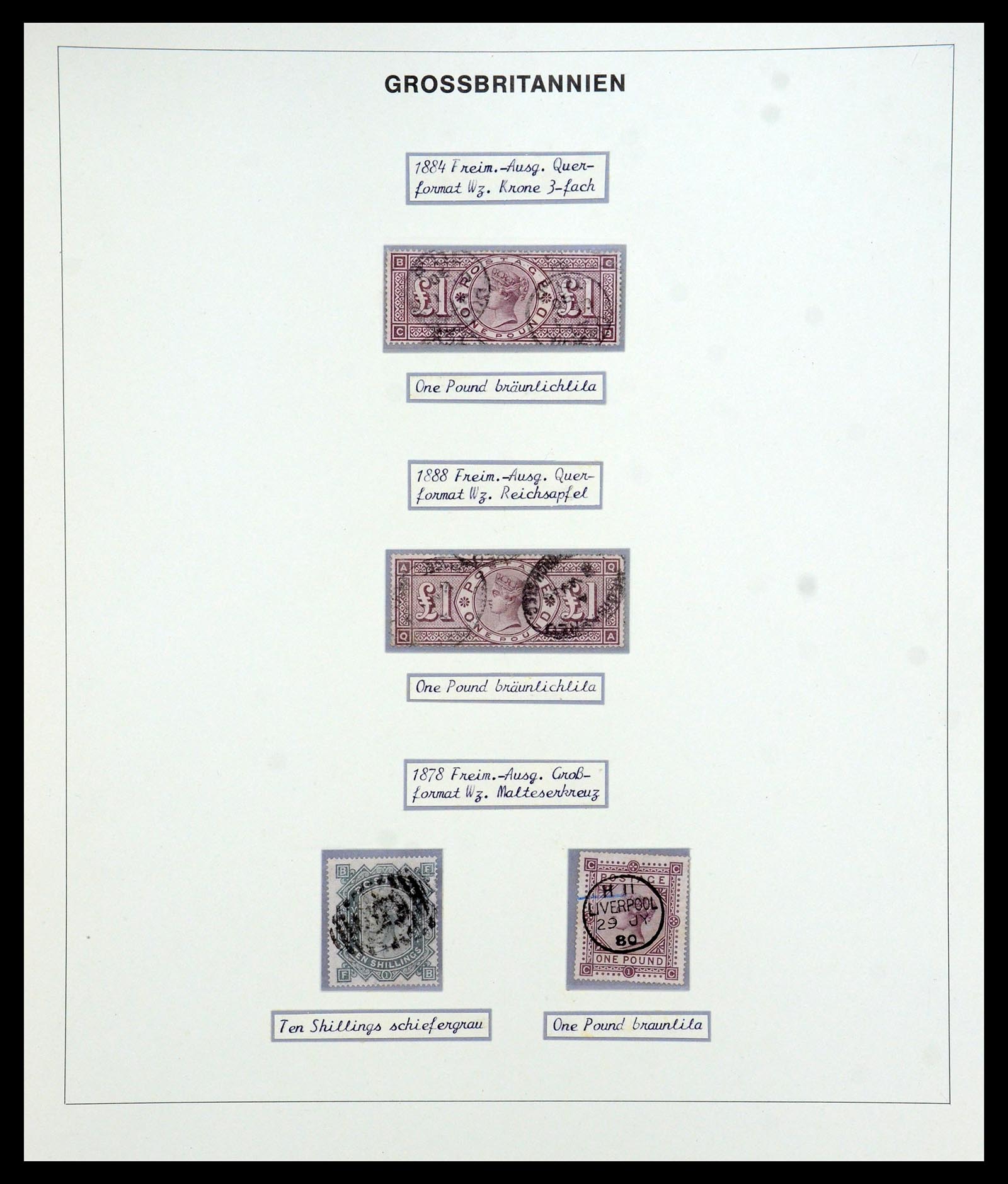 35900 034 - Stamp Collection 35900 Great Britain 1840-1951.