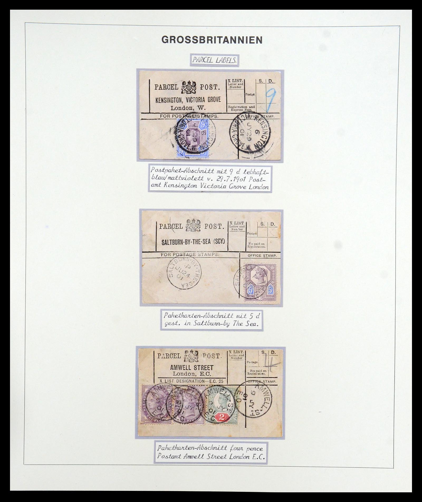 35900 044 - Postzegelverzameling 35900 Engeland 1840-1951.