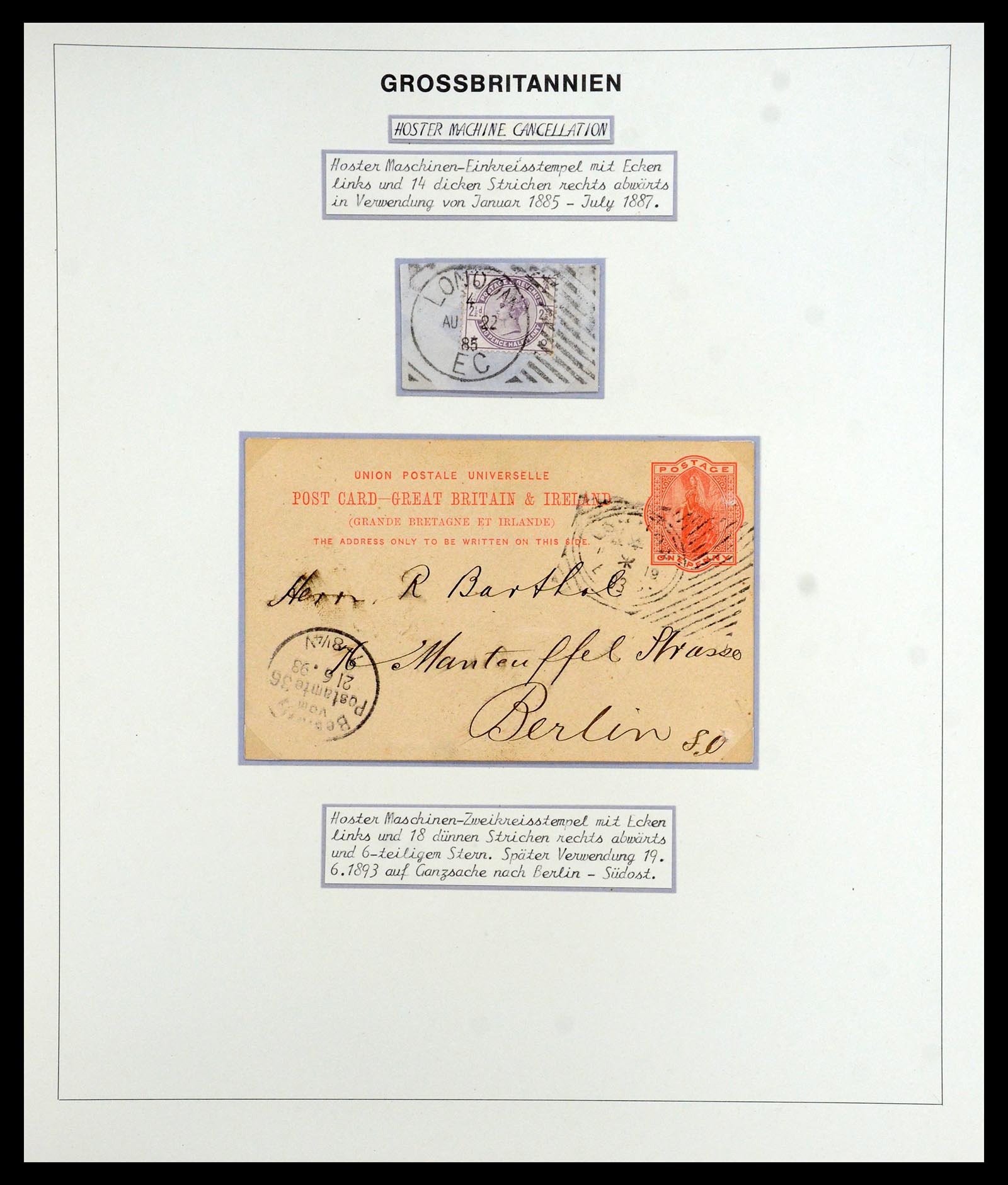 35900 052 - Postzegelverzameling 35900 Engeland 1840-1951.