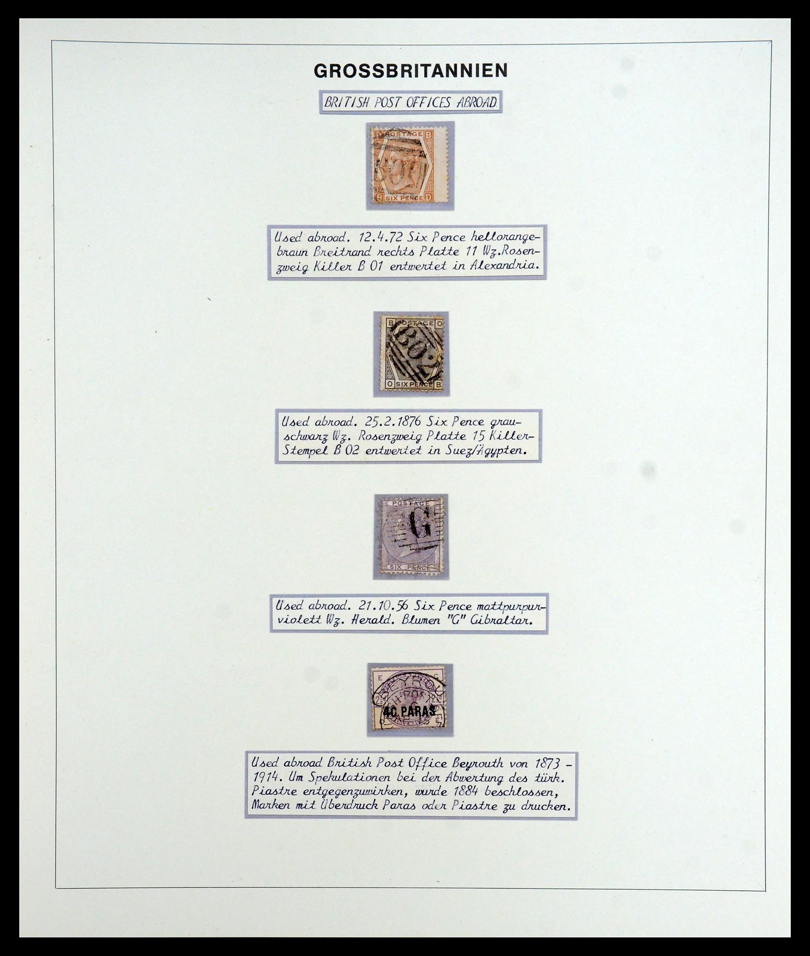 35900 055 - Stamp Collection 35900 Great Britain 1840-1951.