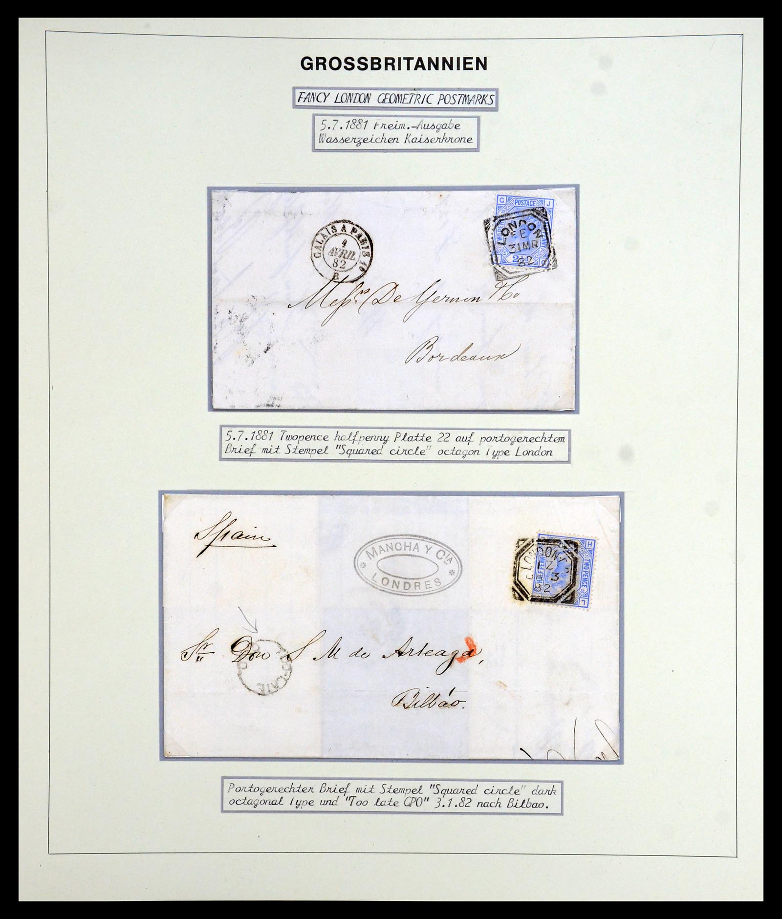 35900 060 - Postzegelverzameling 35900 Engeland 1840-1951.