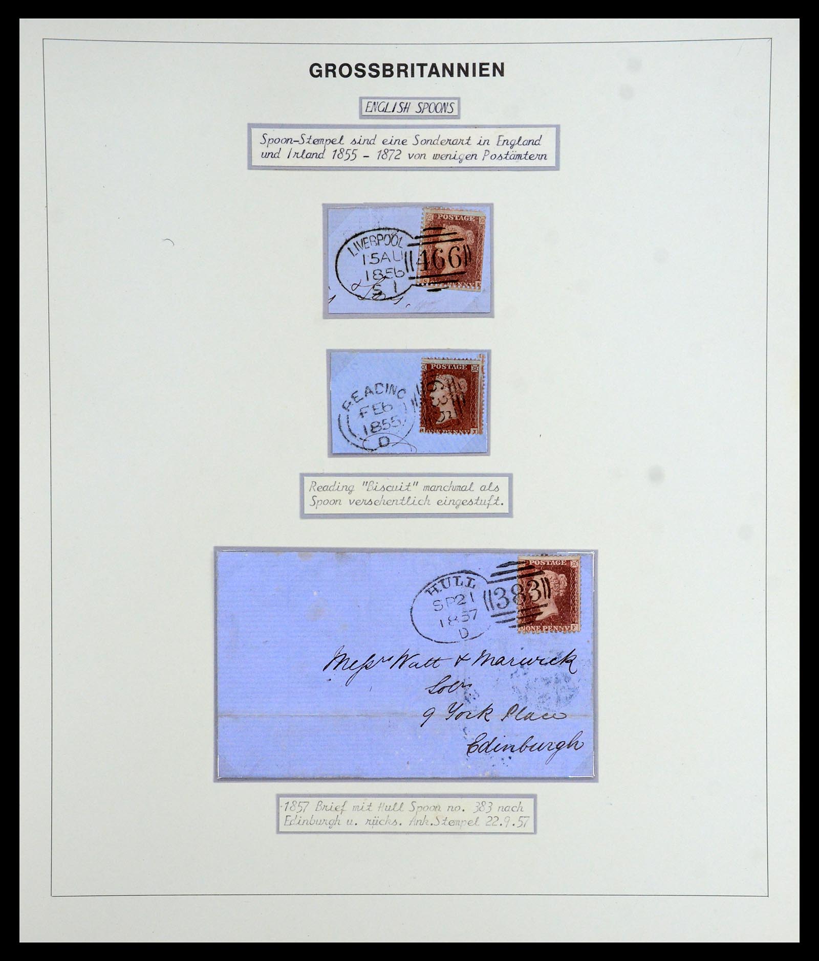 35900 063 - Stamp Collection 35900 Great Britain 1840-1951.