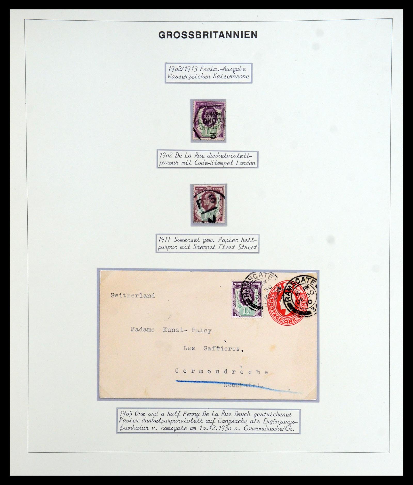 35900 080 - Stamp Collection 35900 Great Britain 1840-1951.