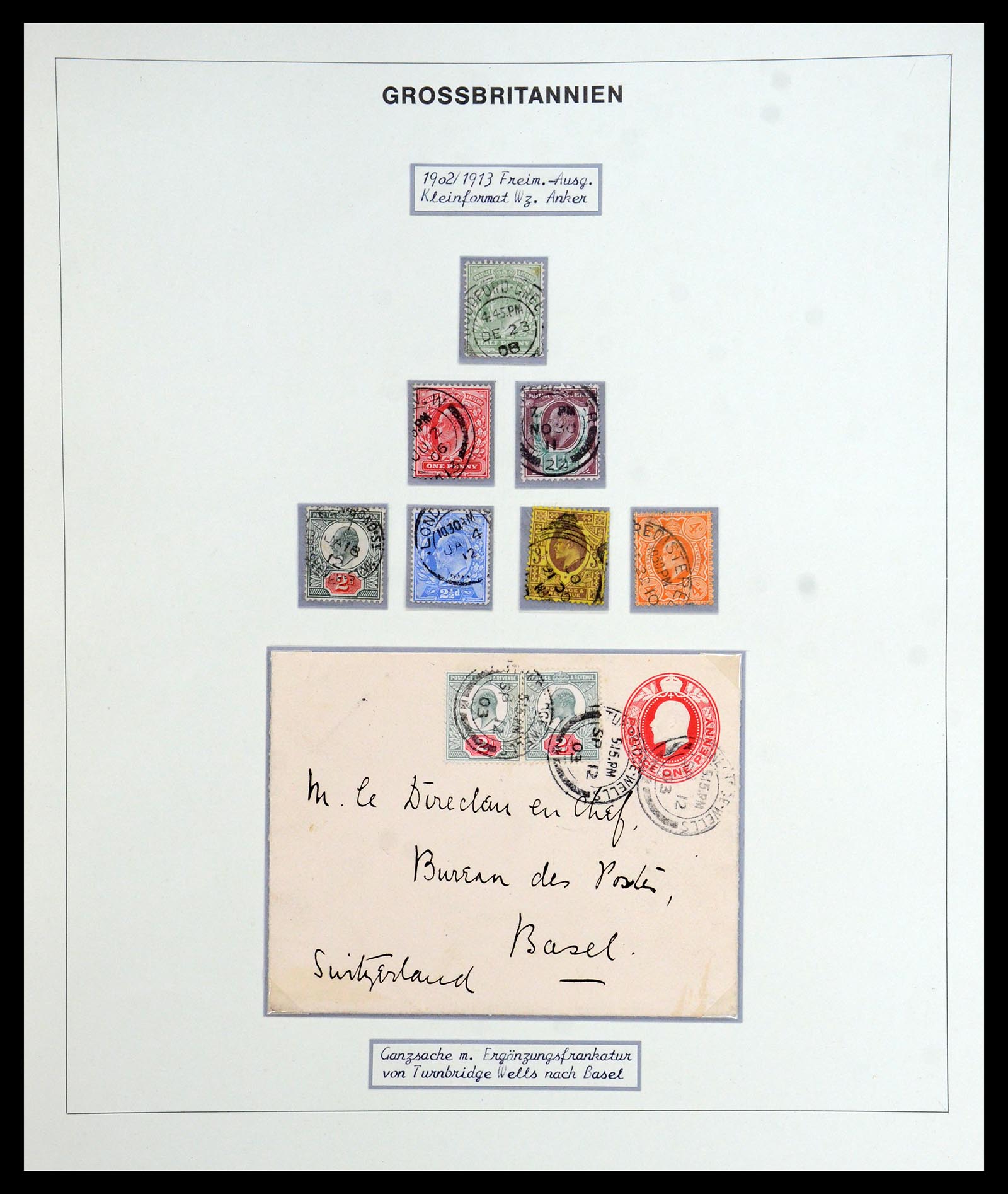 35900 085 - Postzegelverzameling 35900 Engeland 1840-1951.