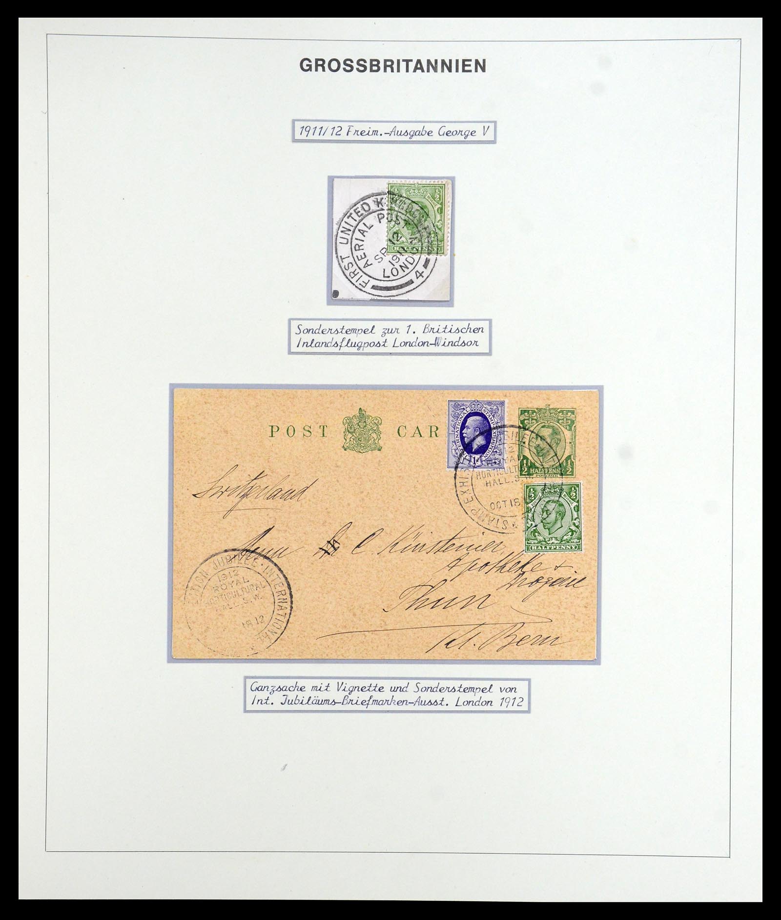 35900 089 - Postzegelverzameling 35900 Engeland 1840-1951.