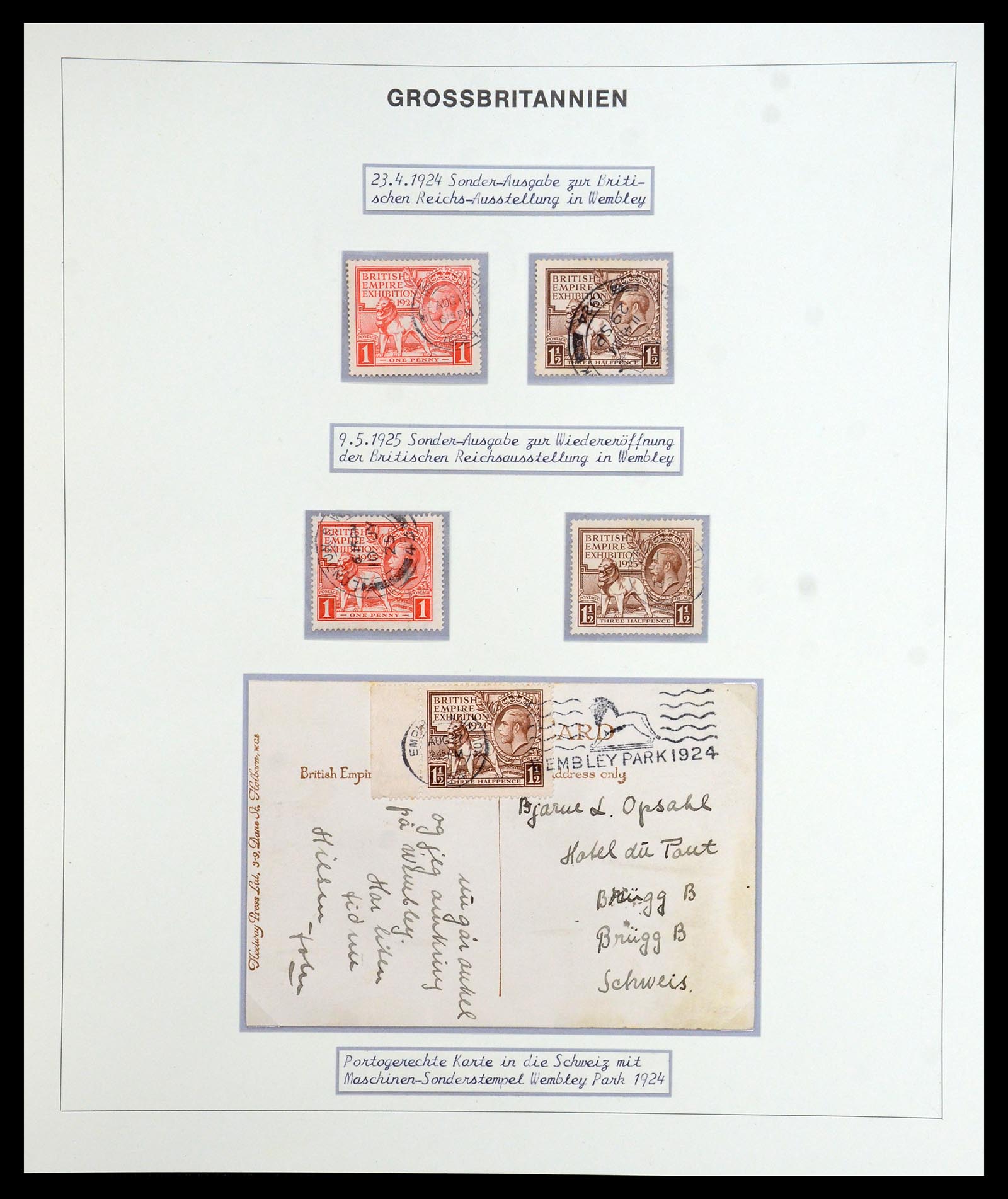 35900 098 - Postzegelverzameling 35900 Engeland 1840-1951.