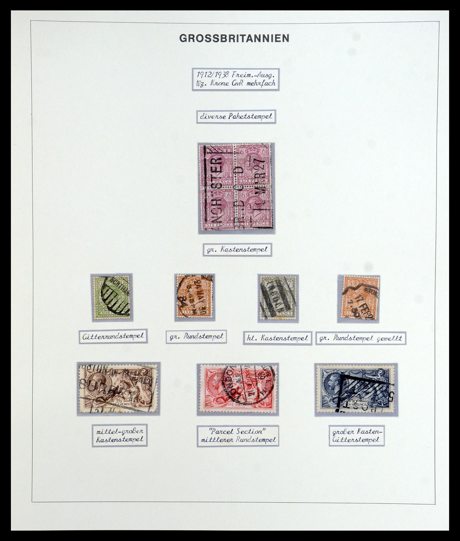 35900 102 - Postzegelverzameling 35900 Engeland 1840-1951.