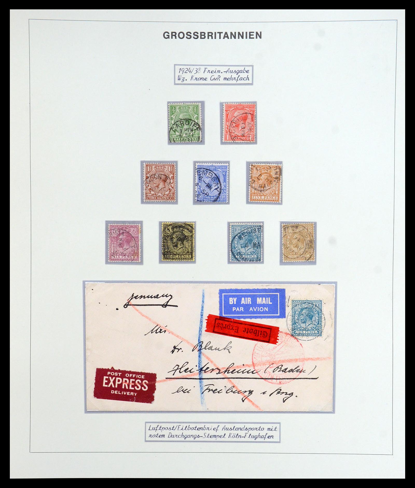 35900 104 - Postzegelverzameling 35900 Engeland 1840-1951.