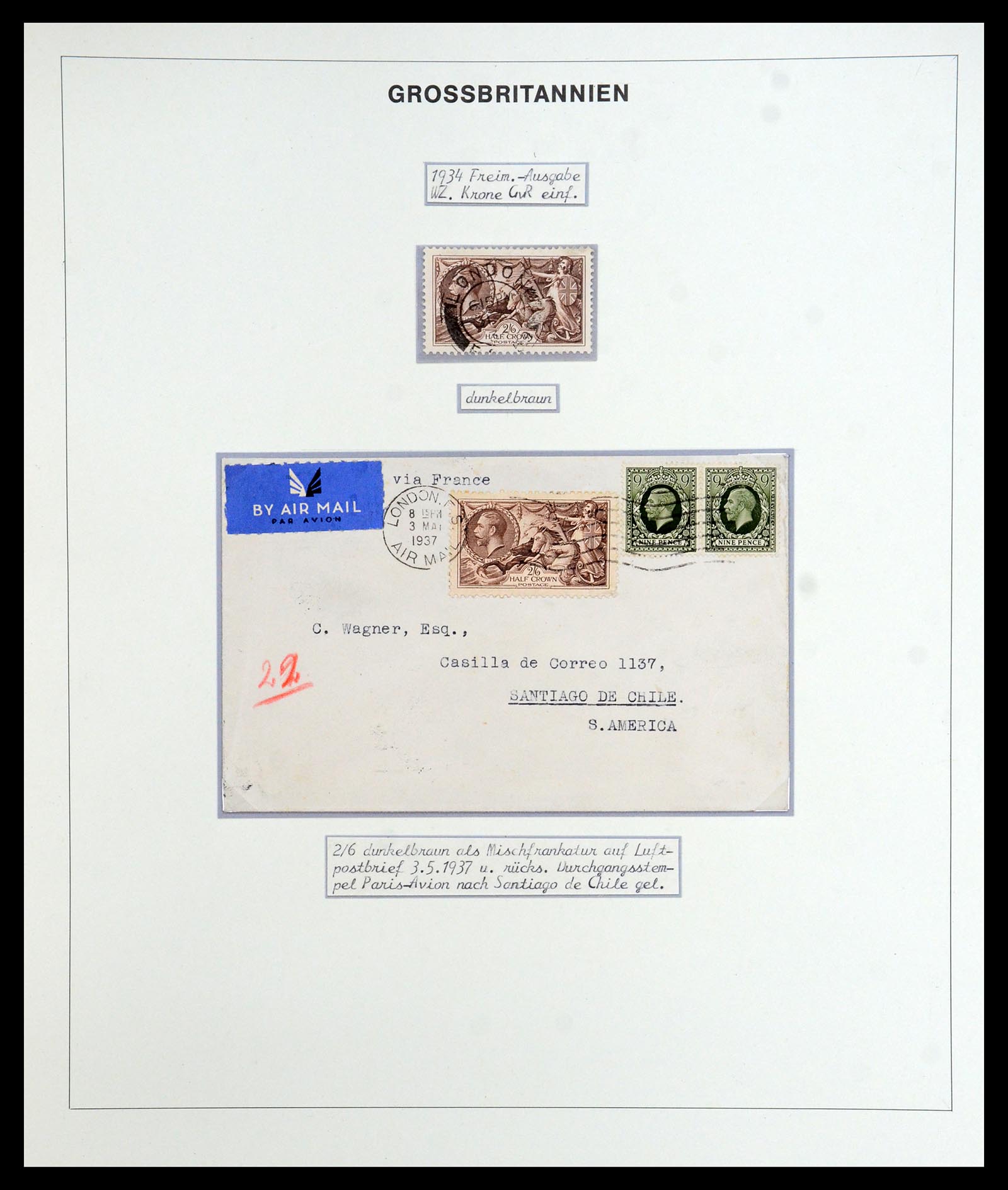 35900 110 - Postzegelverzameling 35900 Engeland 1840-1951.