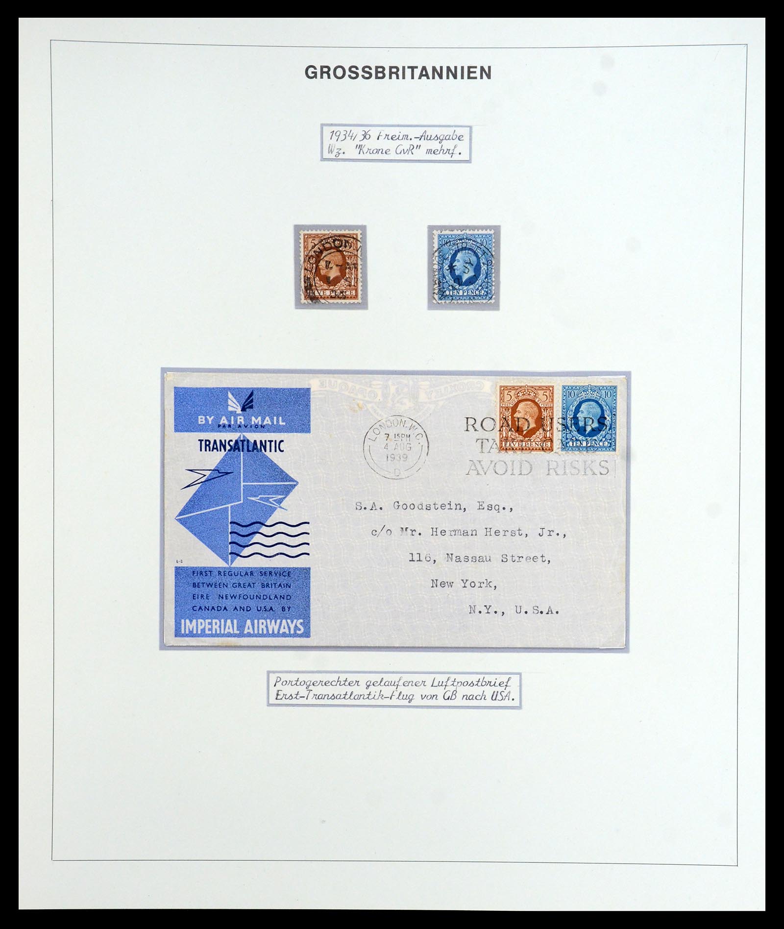 35900 115 - Postzegelverzameling 35900 Engeland 1840-1951.