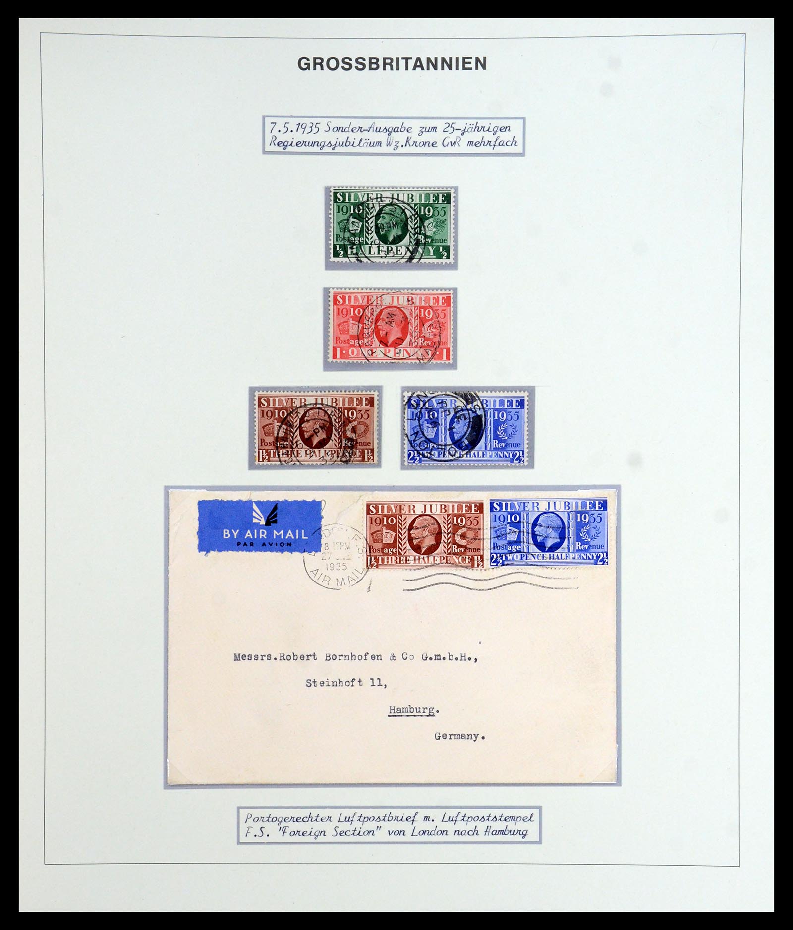 35900 120 - Postzegelverzameling 35900 Engeland 1840-1951.