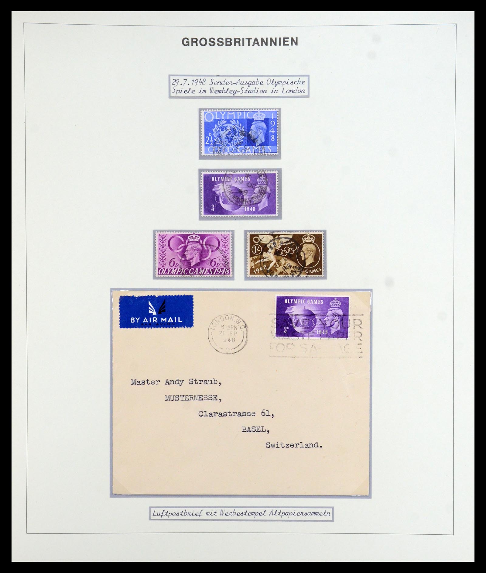 35900 134 - Stamp Collection 35900 Great Britain 1840-1951.